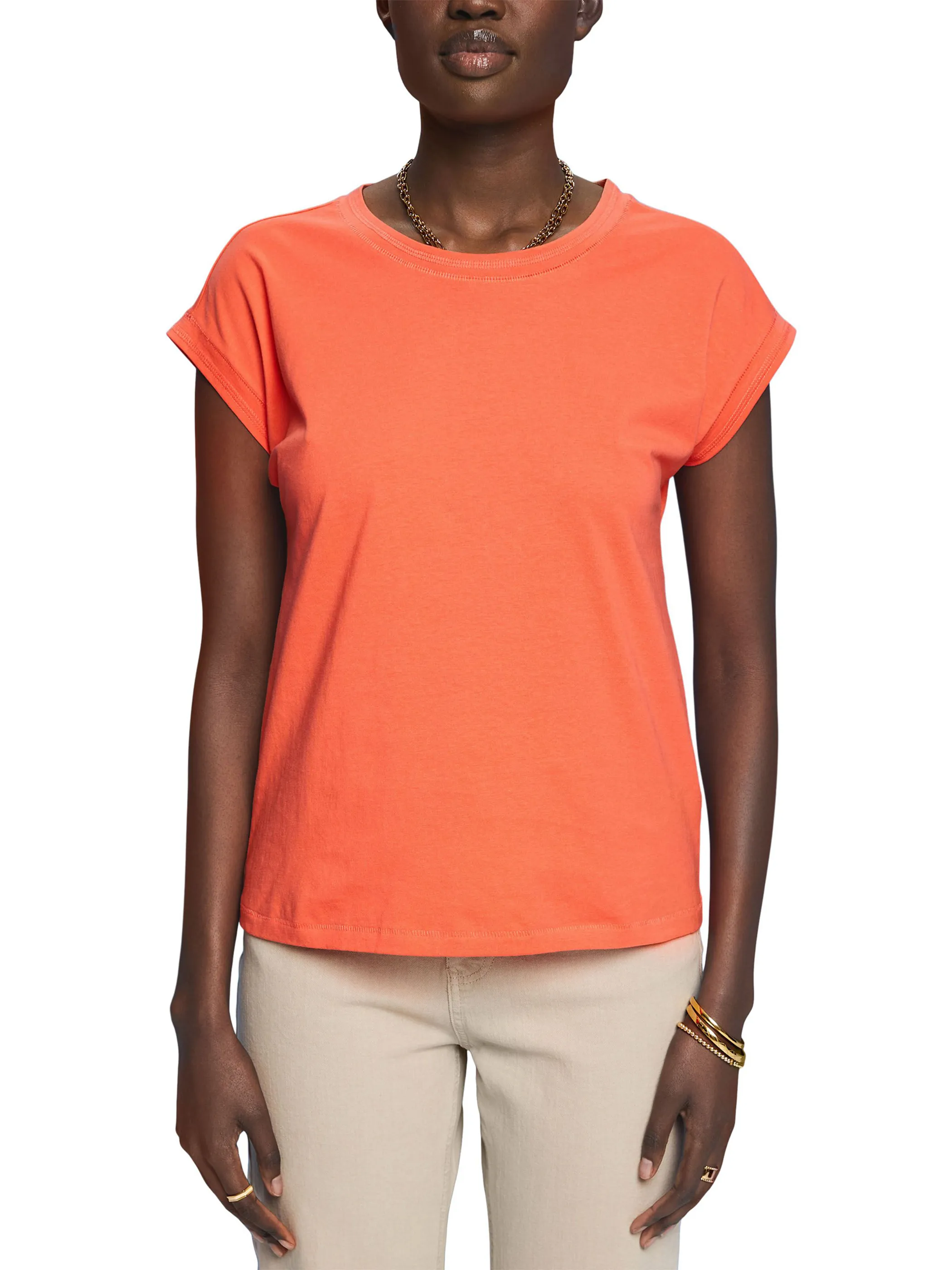 Esprit 043EE1K318 t sj solid Orange 880697 E870 3 Esprit 043EE1K318 t sj solid Orange 880697 E870 3