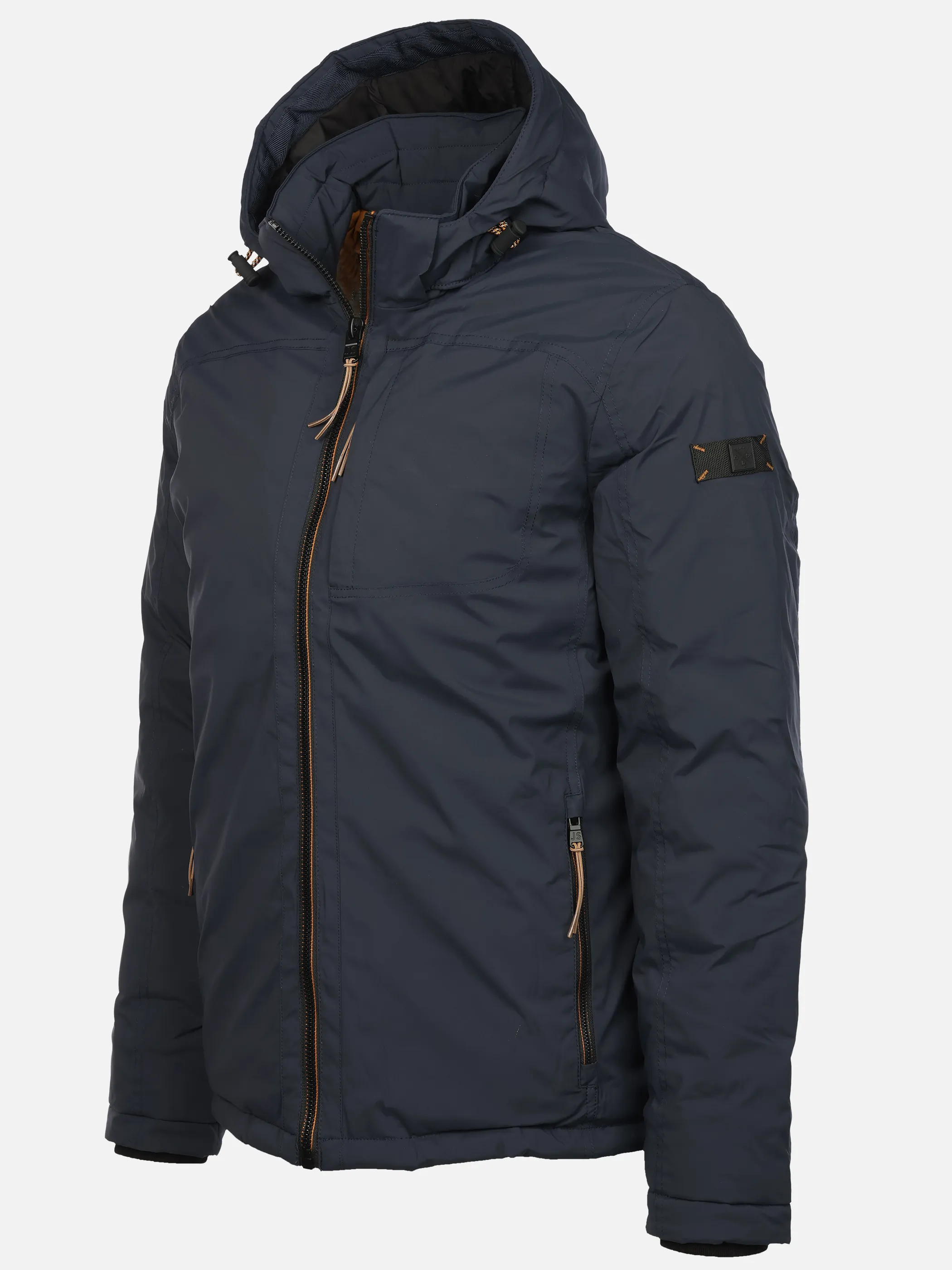 Jim Spencer He. Kapuzenjacke wattiert Blau 929390 NAVY 3