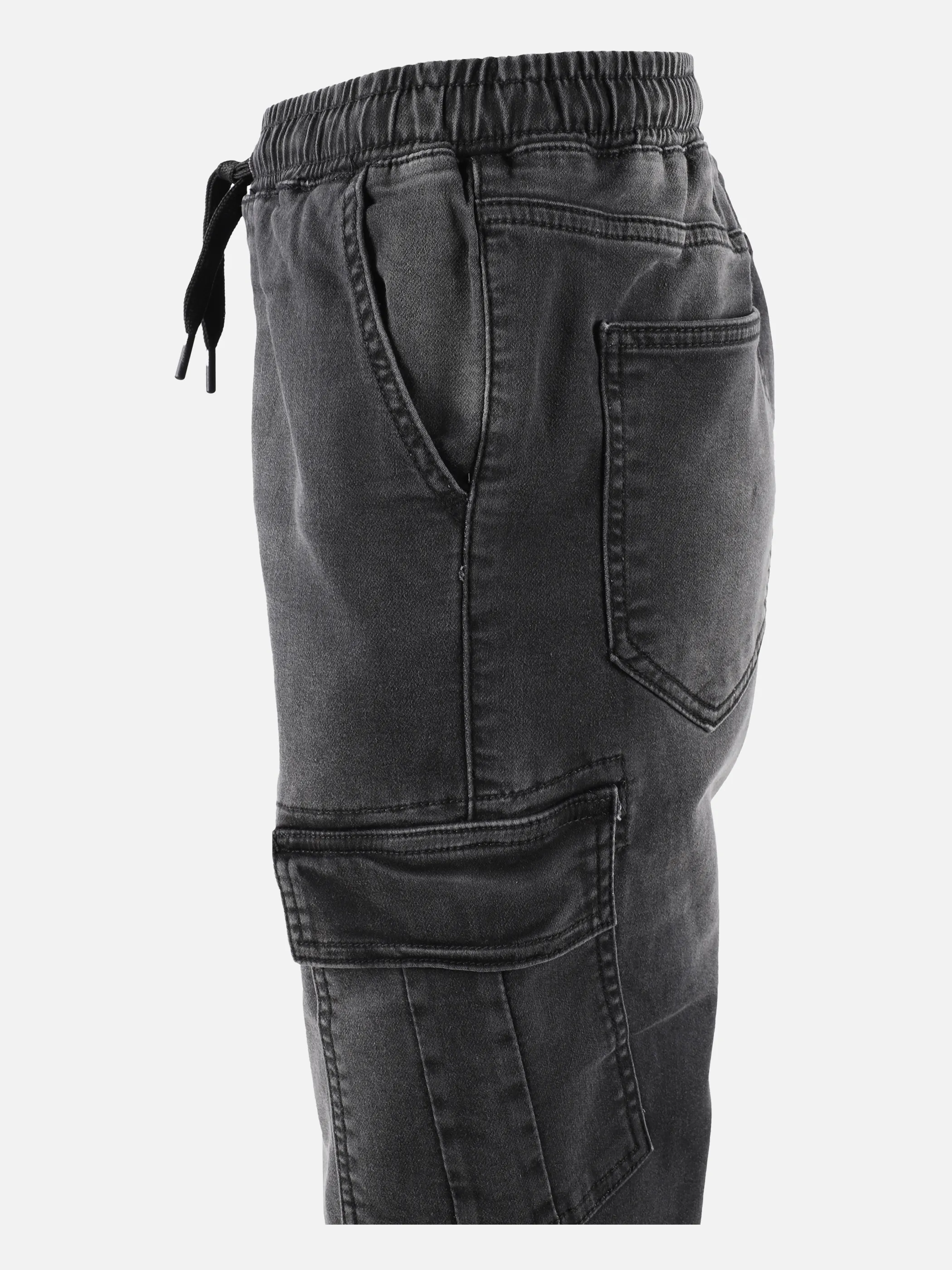Stop + Go TB Jogghose in schwarz mit Schwarz 868729 SCHWARZ 3 Stop + Go TB Jogghose in schwarz mit Schwarz 868729 SCHWARZ 3