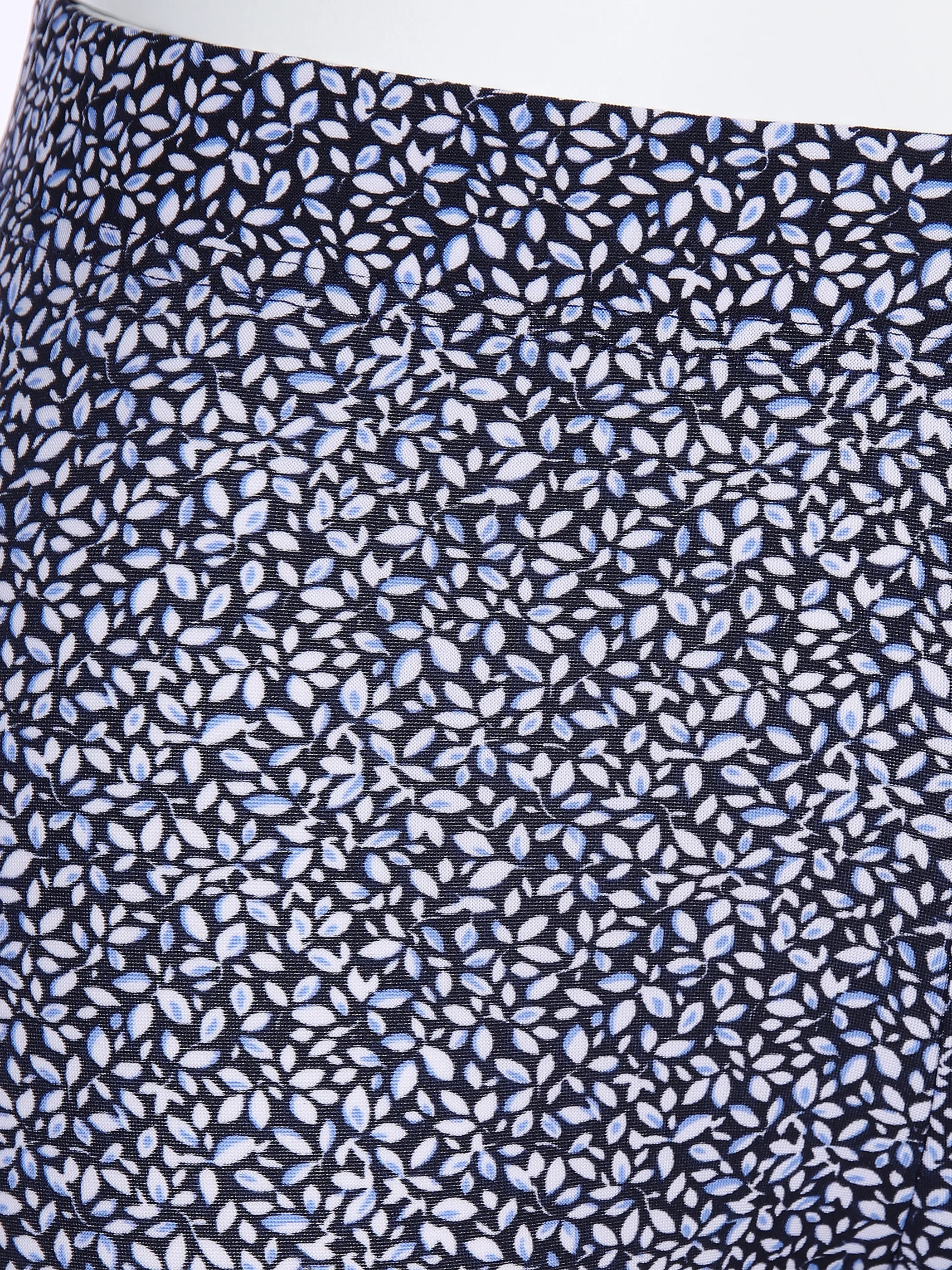 Sure Da-Capri-Leggings m. Alloverpr Blau 865612 NAVY 3 Sure Da-Capri-Leggings m. Alloverpr Blau 865612 NAVY 3