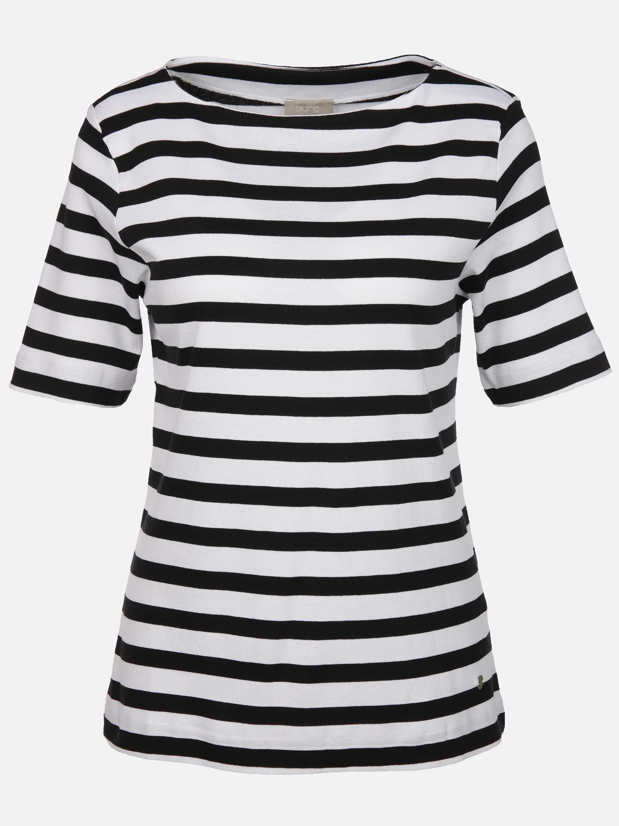 Sure Da-T-Shirt gestreift Schwarz 907091 SCHWARZ 1 Sure Da-T-Shirt gestreift Schwarz 907091 SCHWARZ 1