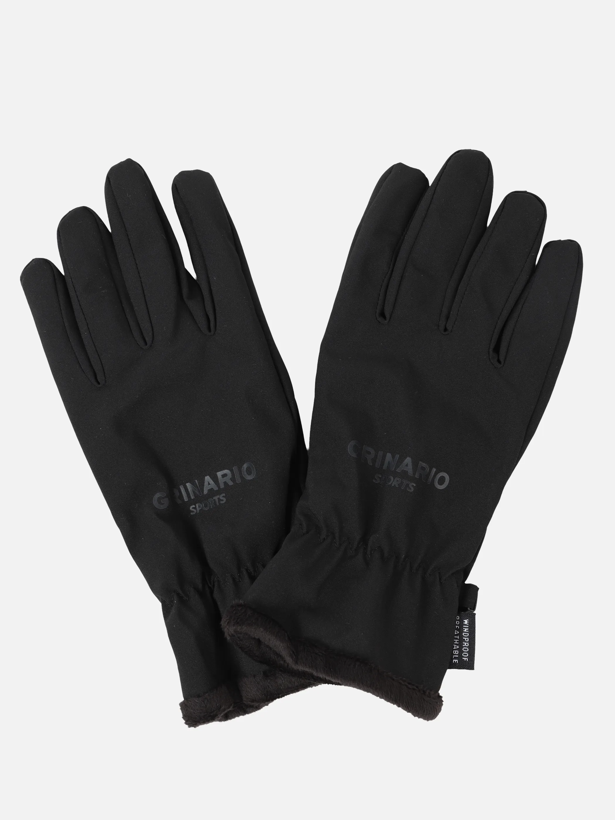 Grinario Sports Da-Ski Handschuhe Schwarz 929462 BLACK 1