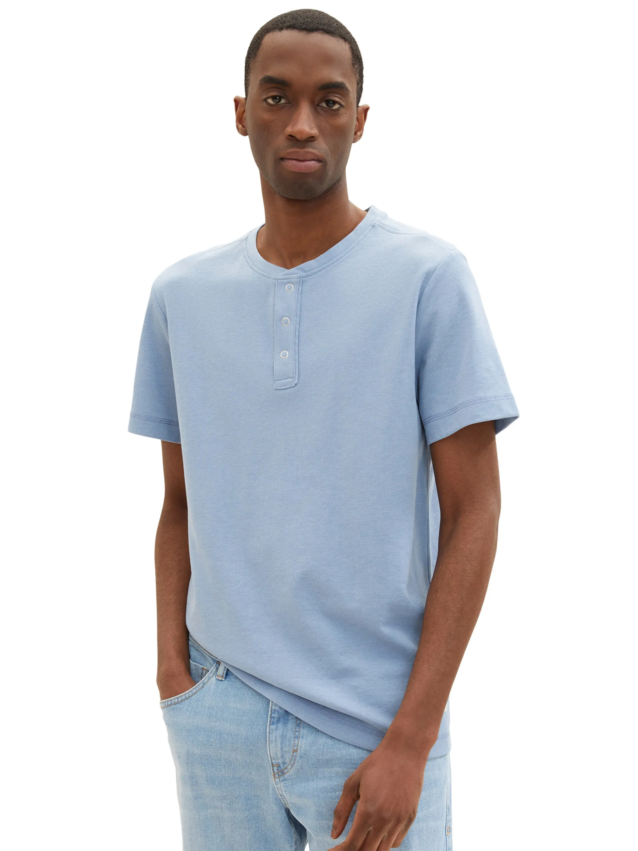 Tom Tailor 1035646 structured henley Blau 874961 31495 3 Tom Tailor 1035646 structured henley Blau 874961 31495 3