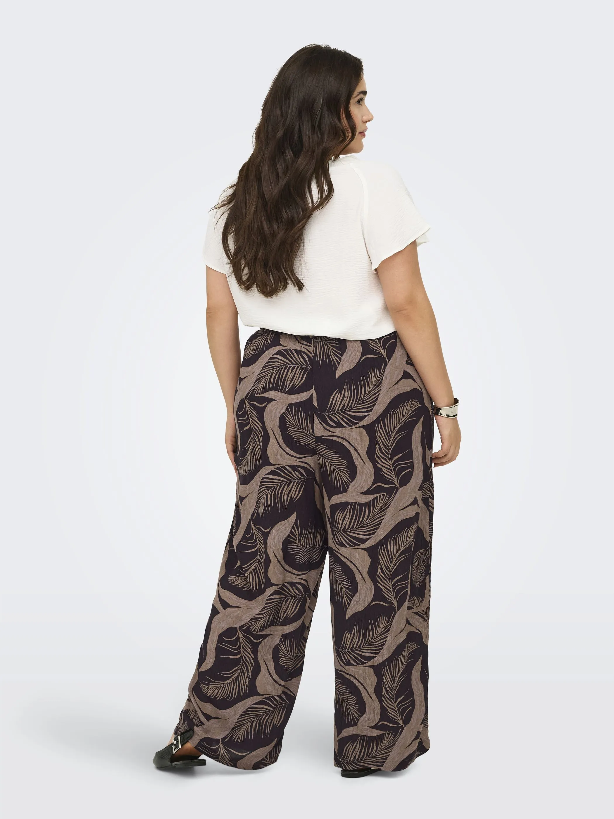 Only Carmakoma 15372073 CARVILMA CULOTTE PANT Weiß 926835 273815002 2