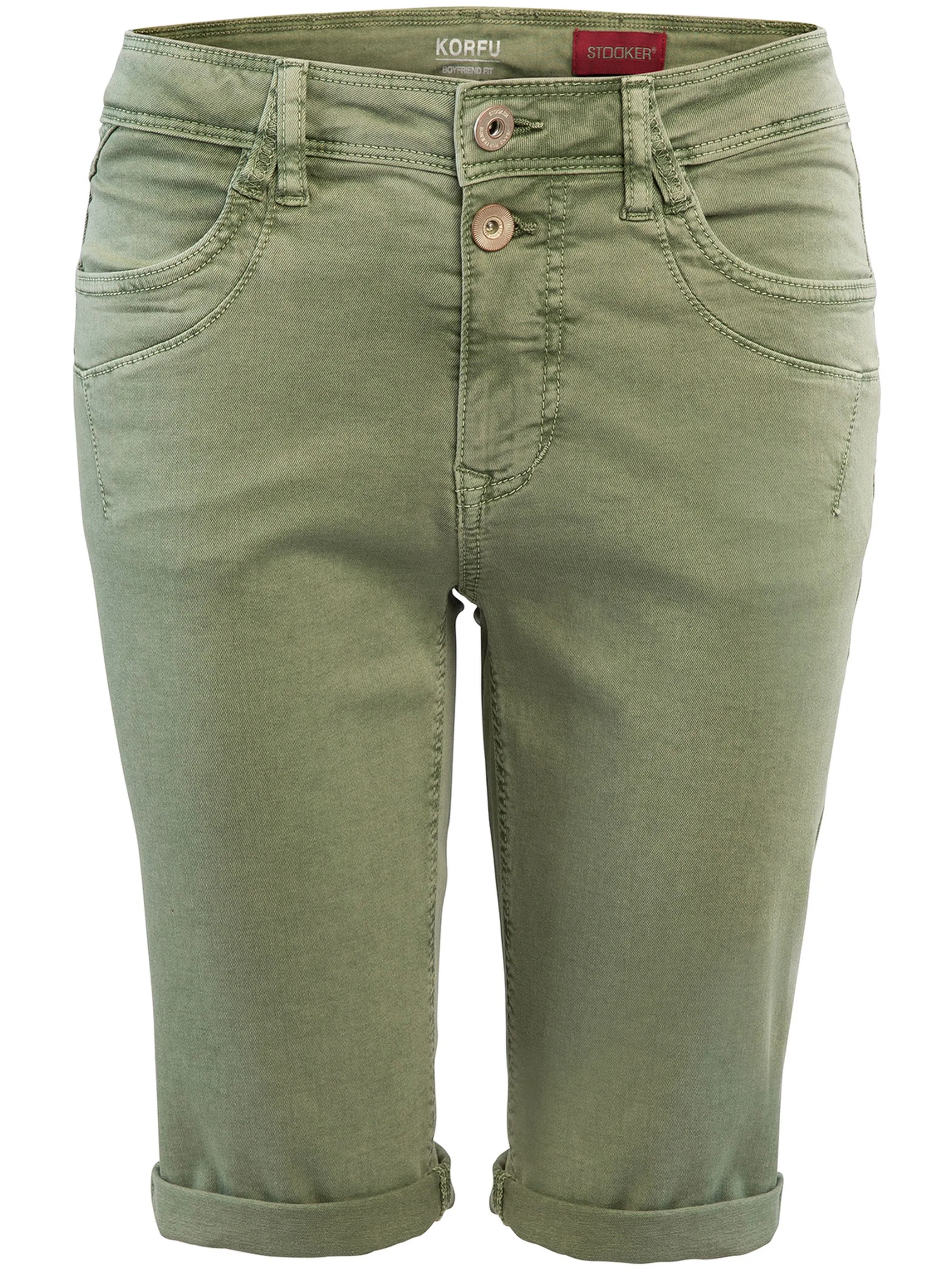 Stooker DOB 03410030005303 Da. Shorts/Berm Grün 911350 5303 1