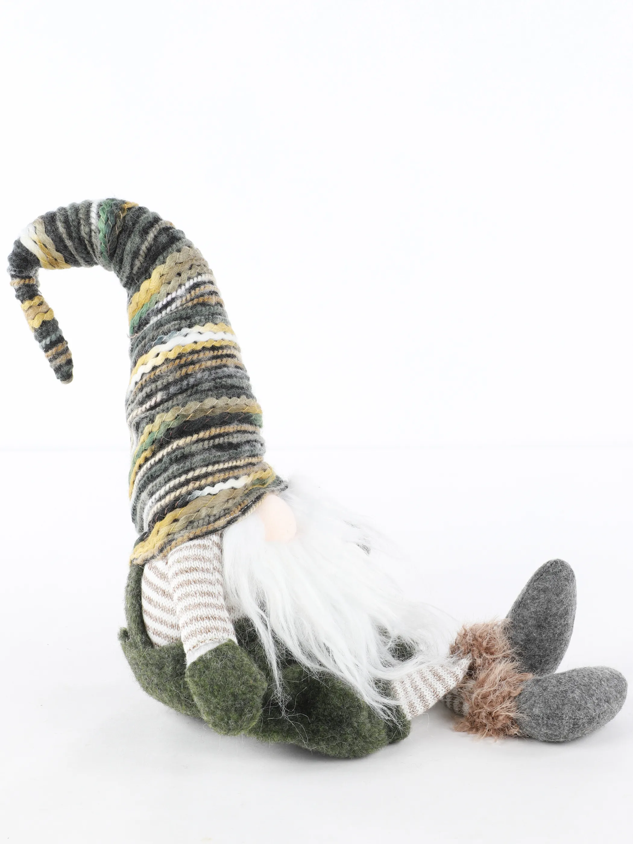 Weihnachten Wichtel mit Fuß 20x12x59cm Grün 916688 GRÜN 3