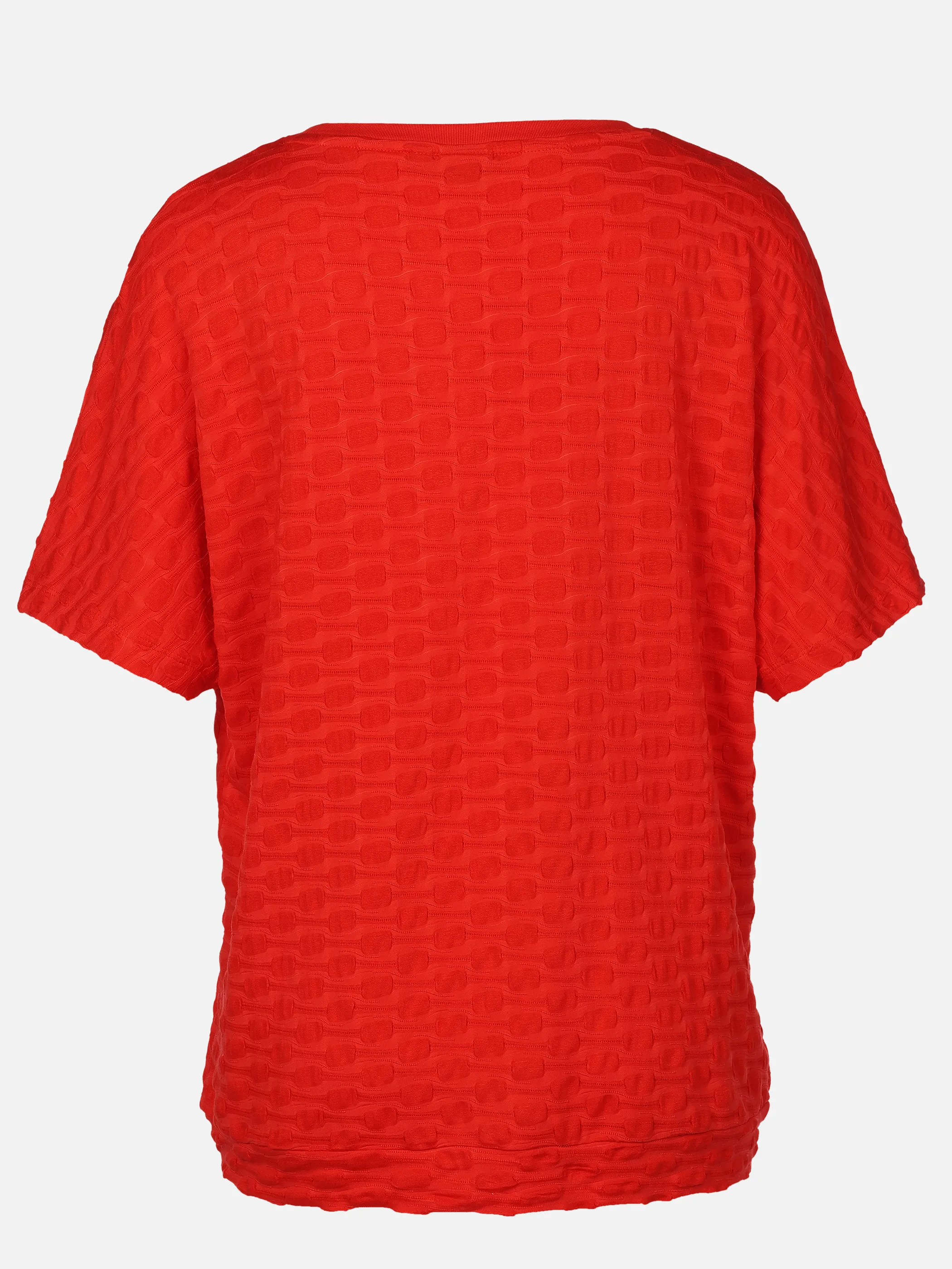 Lisa Tossa Da-Jacquard-T-Shirt Rot 922078 RED 2