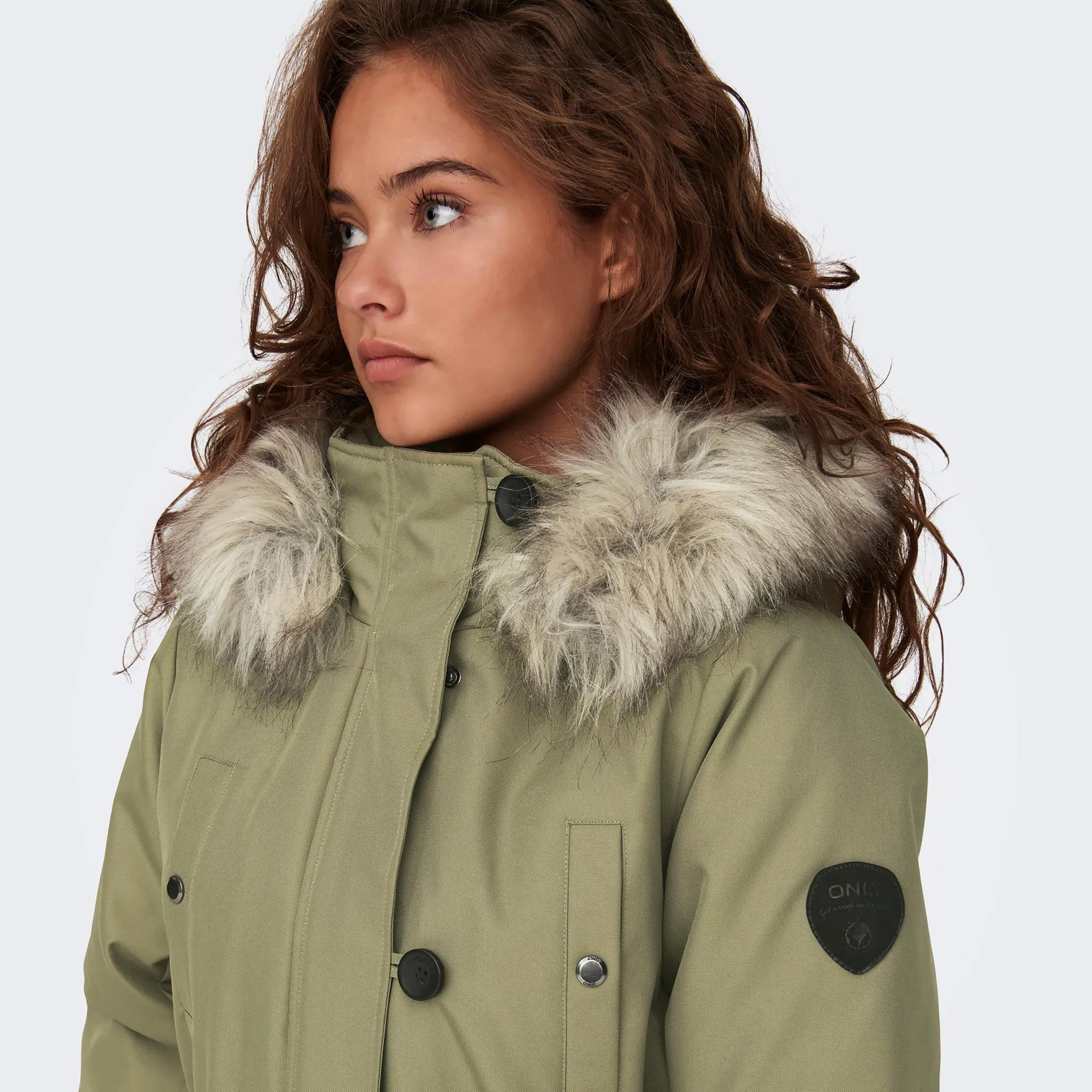 Only 15304625 ONLIRIS FUR WINTER PA Grün 881641 179929001 3