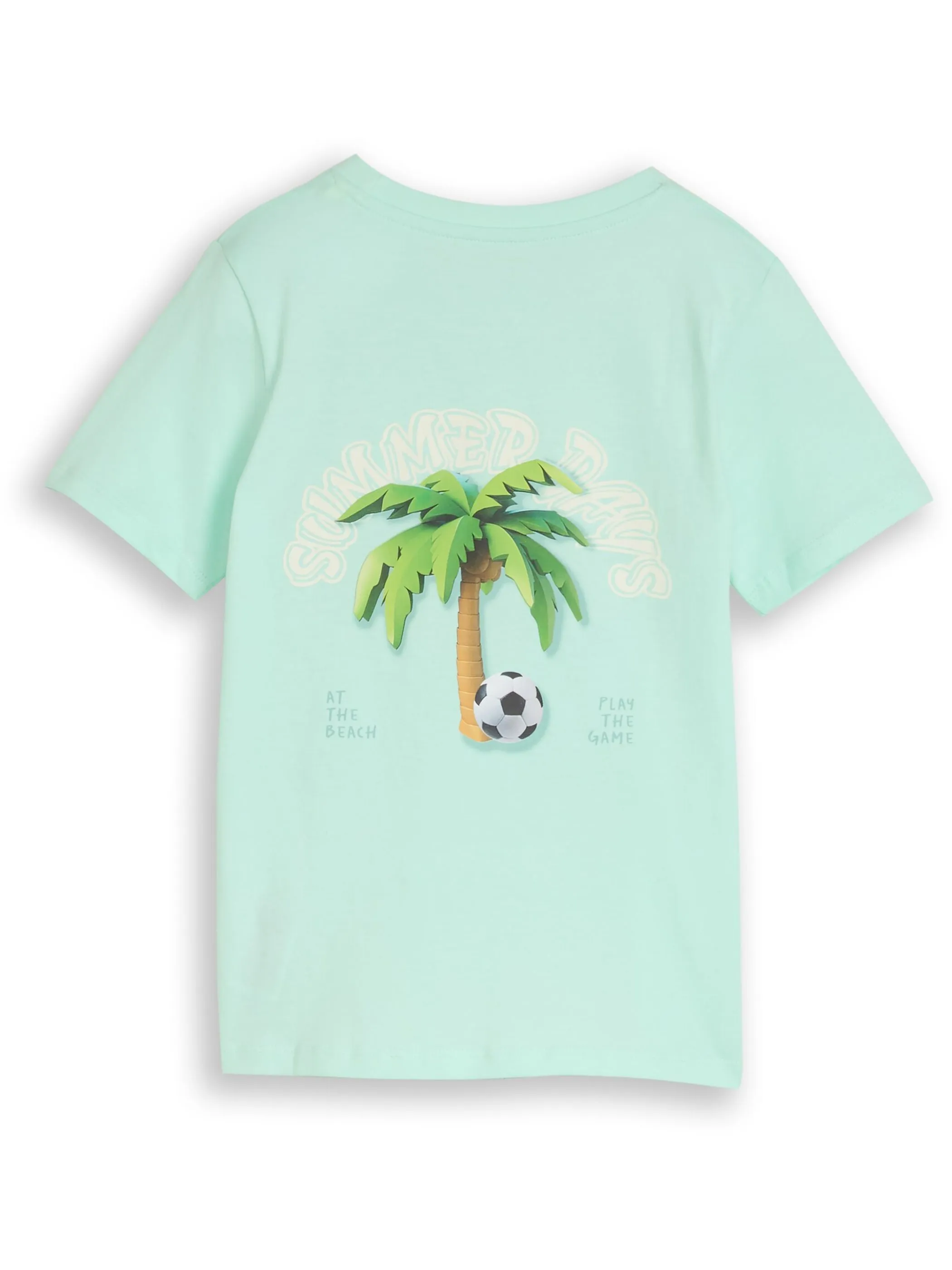 Tom Tailor 1051368 photoprint t-shirt Grün 929667 37154 2