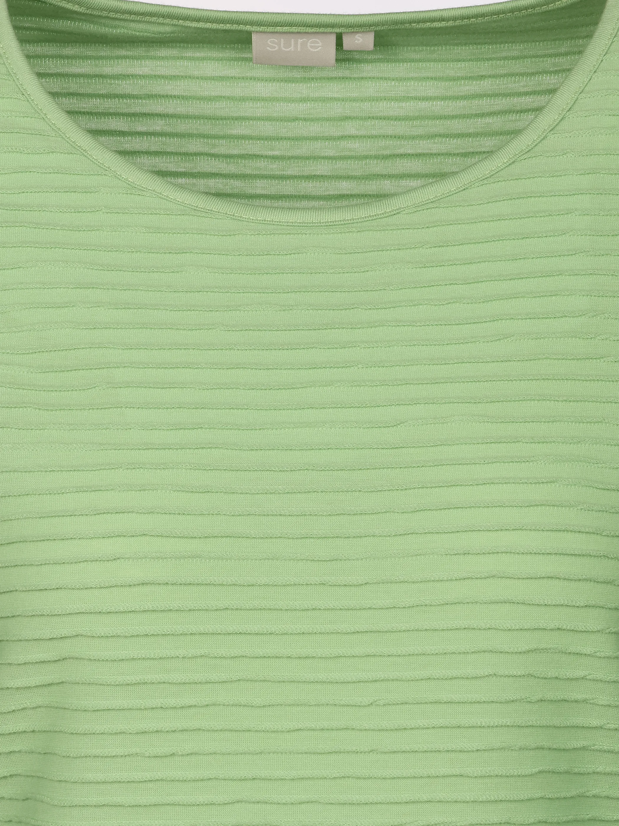 Sure Da-Struktur T-Shirt Grün 921072 GREEN 3