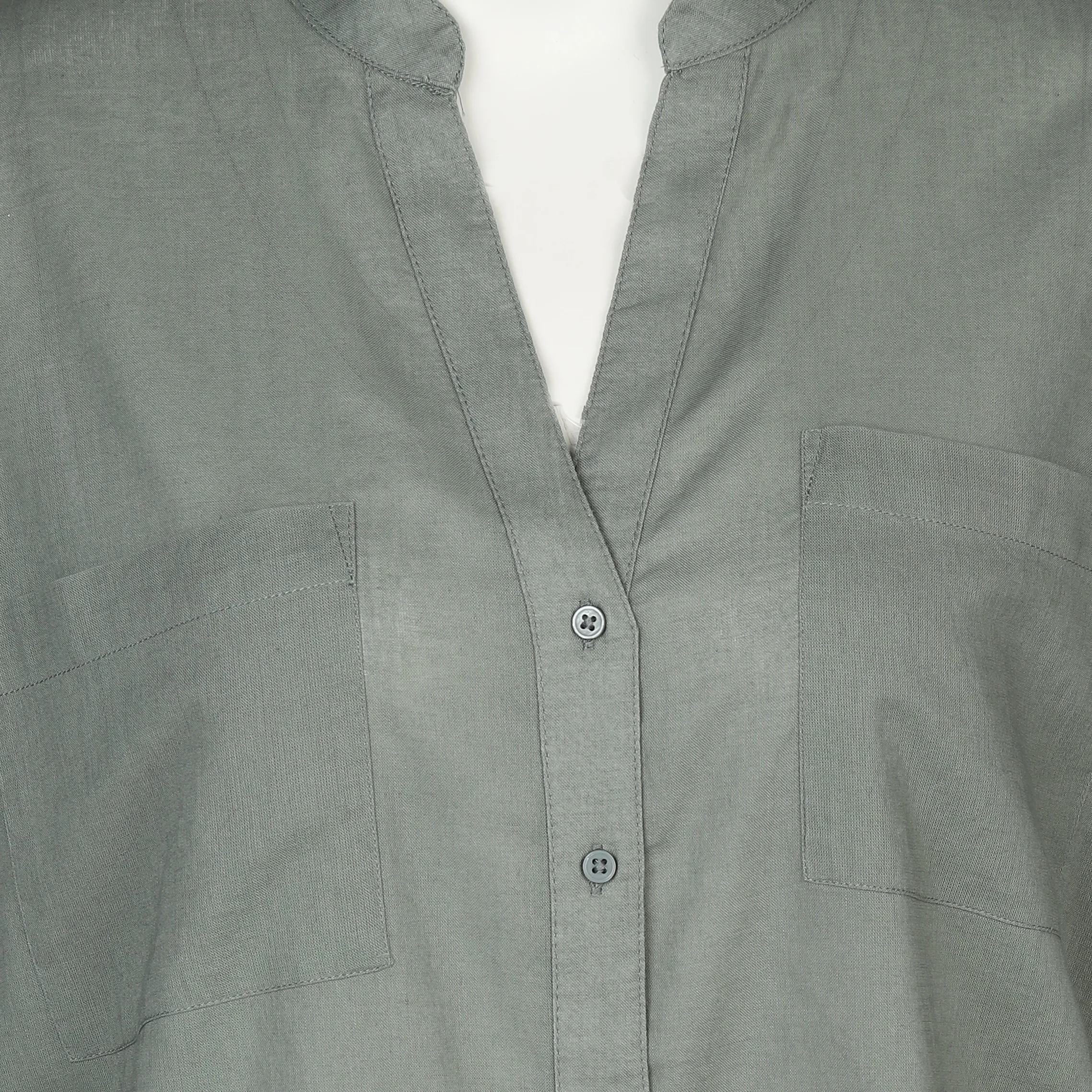Vero Moda 10296901 VMISABELL L/S FOLD UP Grün 880181 224196 3