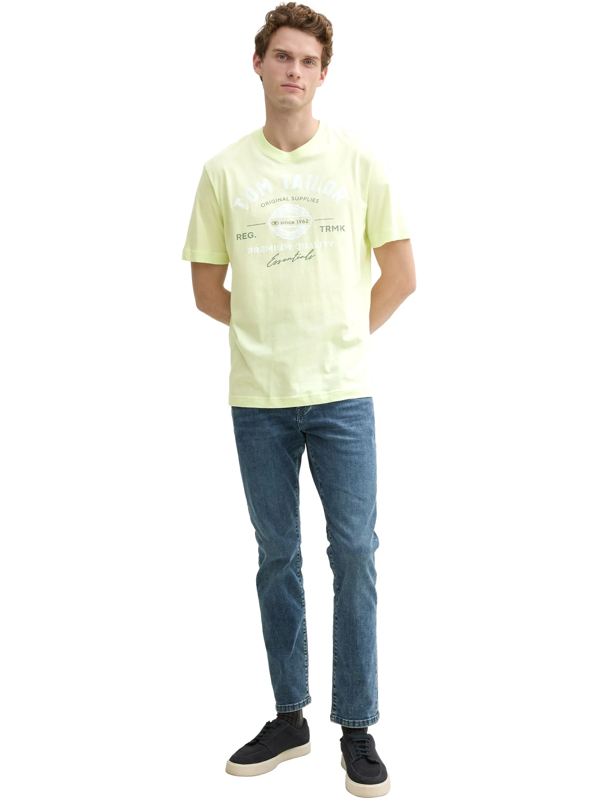 Tom Tailor 1037735 NOS logo tee Grün 884276 29078 4