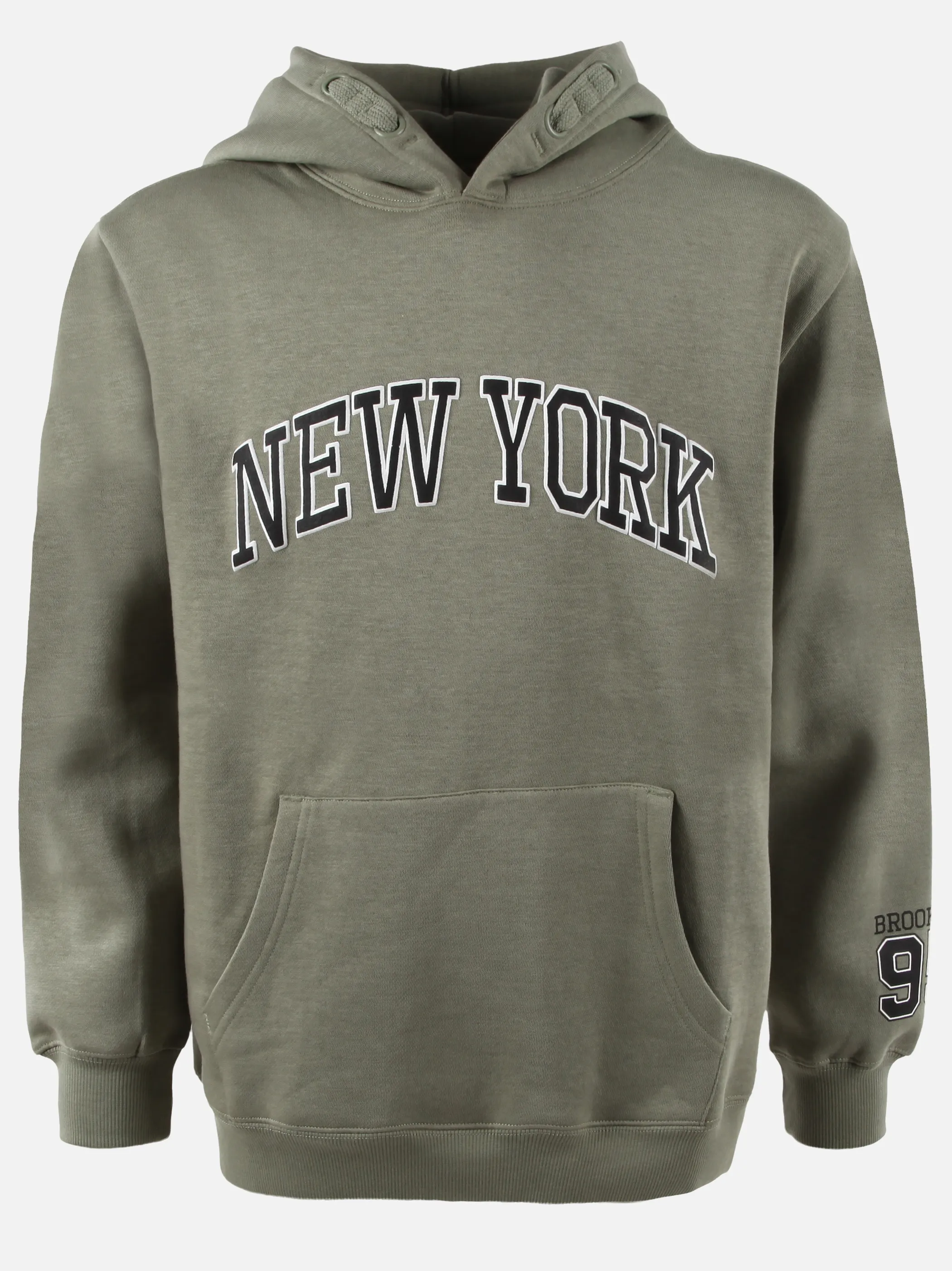 One Way JJ Sweatshirt in khaki mit "NEW YORK" FP Oliv 930134 KHAKI 1