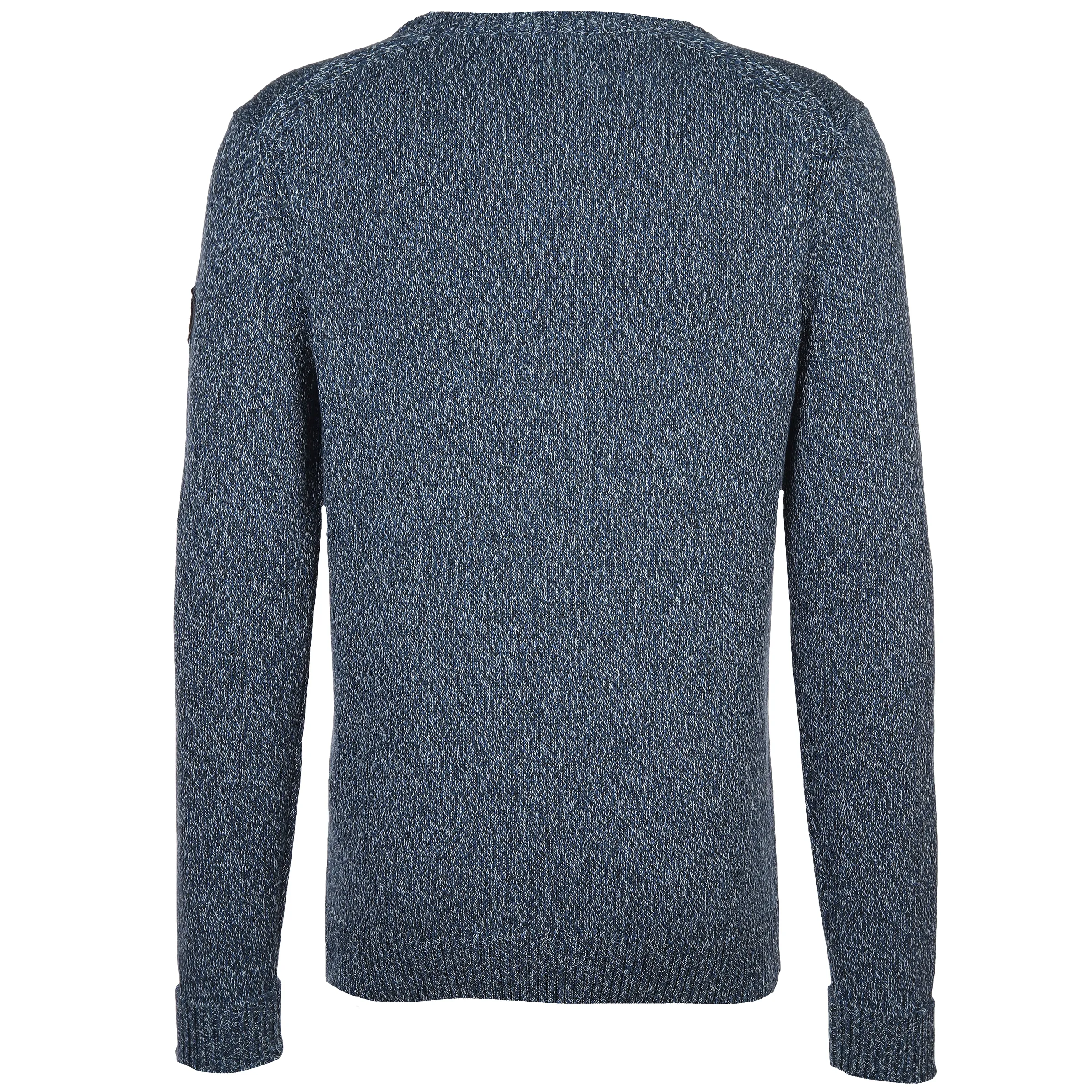 Tom Tailor 1038246 multicolor crewneck knit Blau 887483 34404 2
