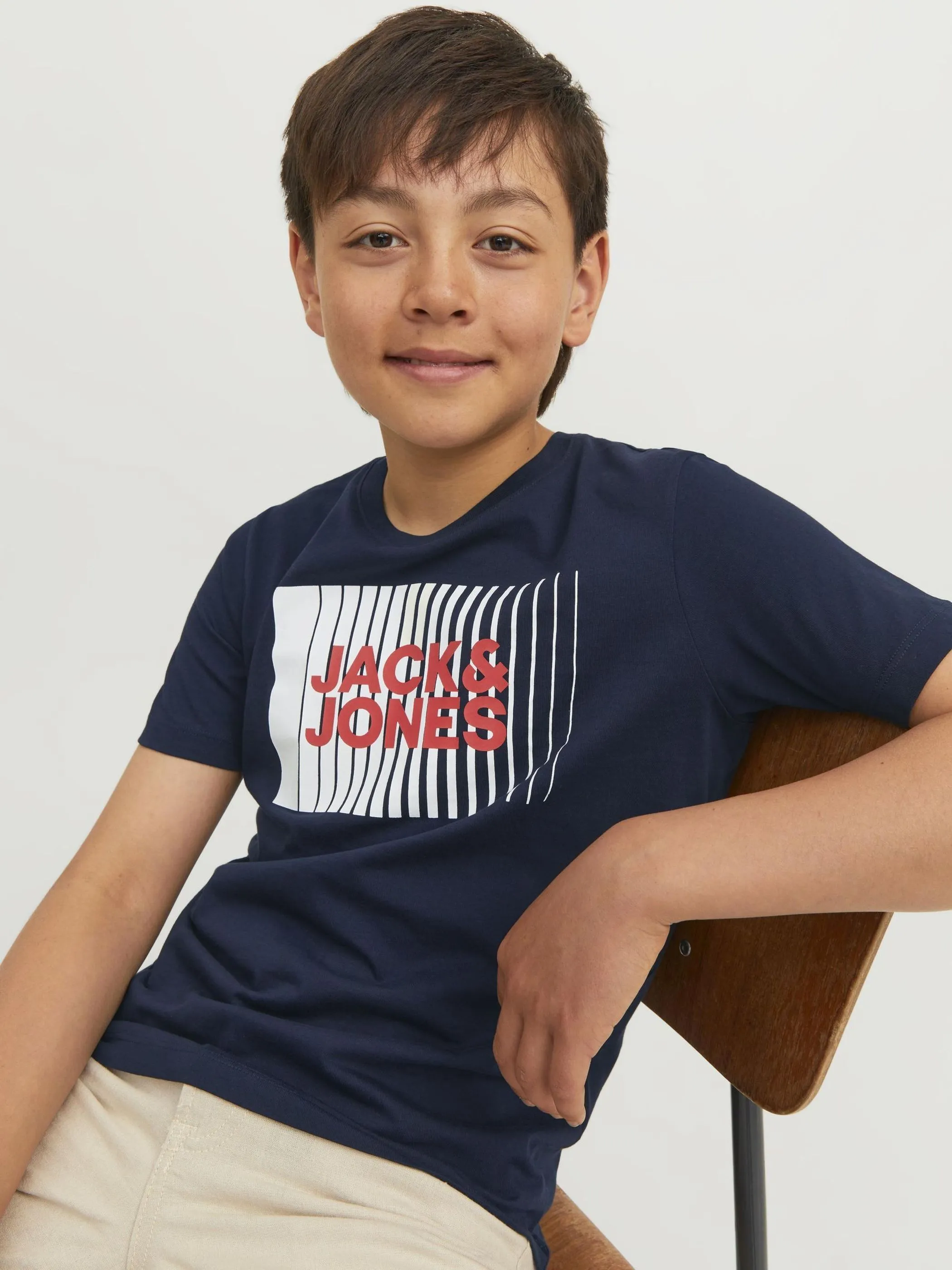 Jack&Jones Junior 12237411 JJECORP LOGO TEE PLAY Blau 890861 175876 5