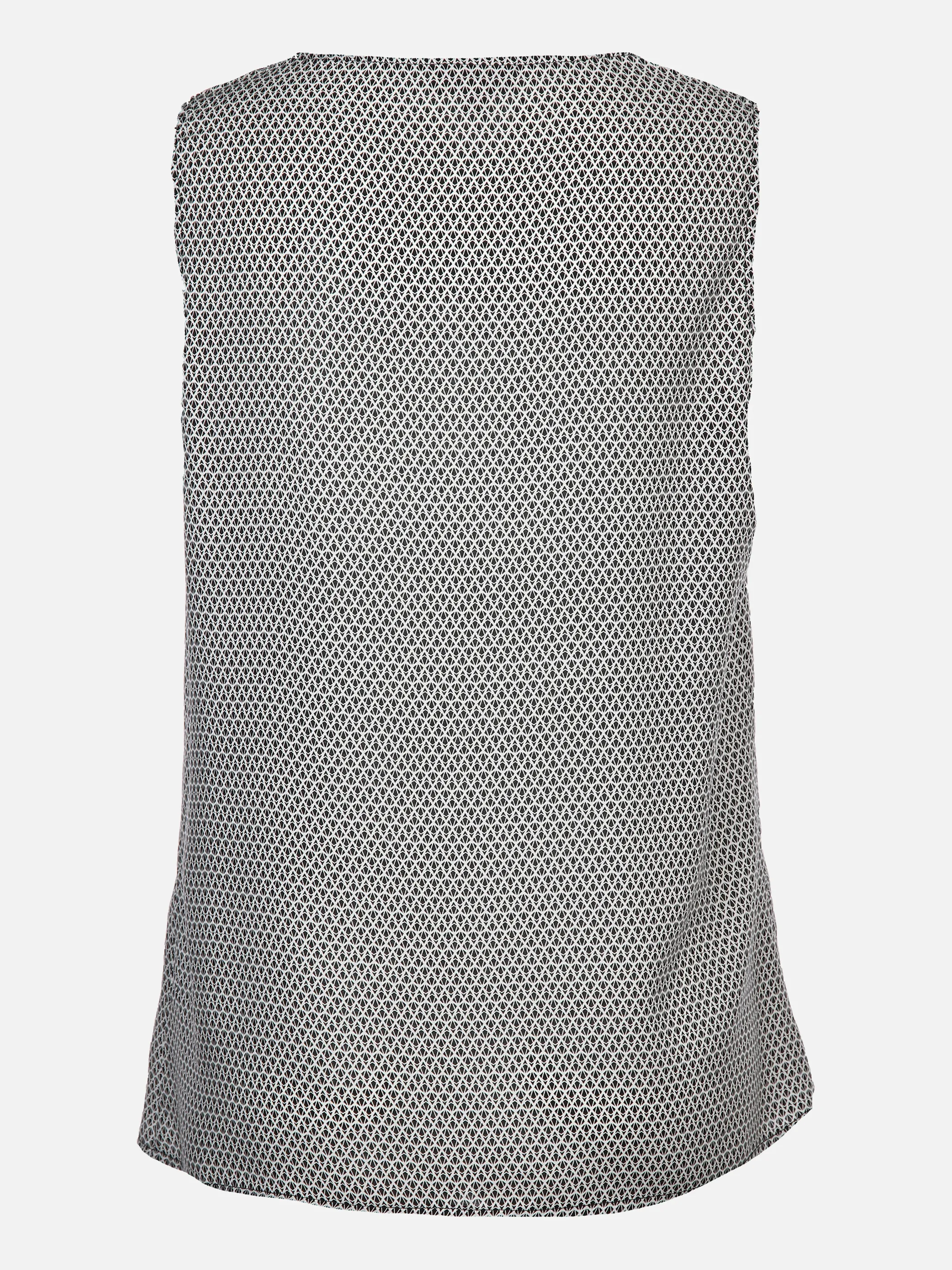 Sure Da-Top m. Knöpchen am Ausschni Schwarz 876492 SCHW/WEIß 2