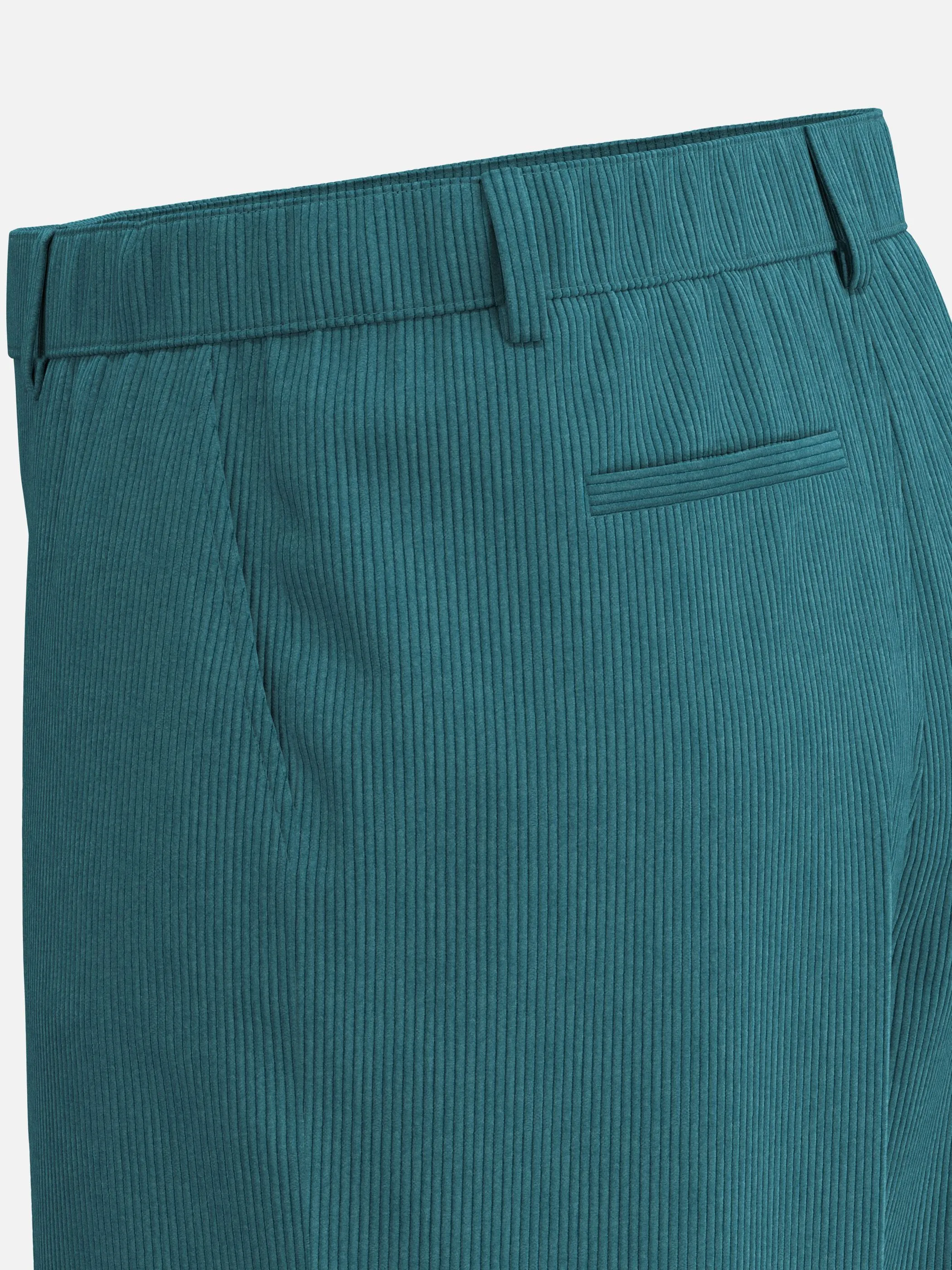 Sonja Blank Da-gr.Gr. Cord-Hose Türkis 930017 PETROL 3