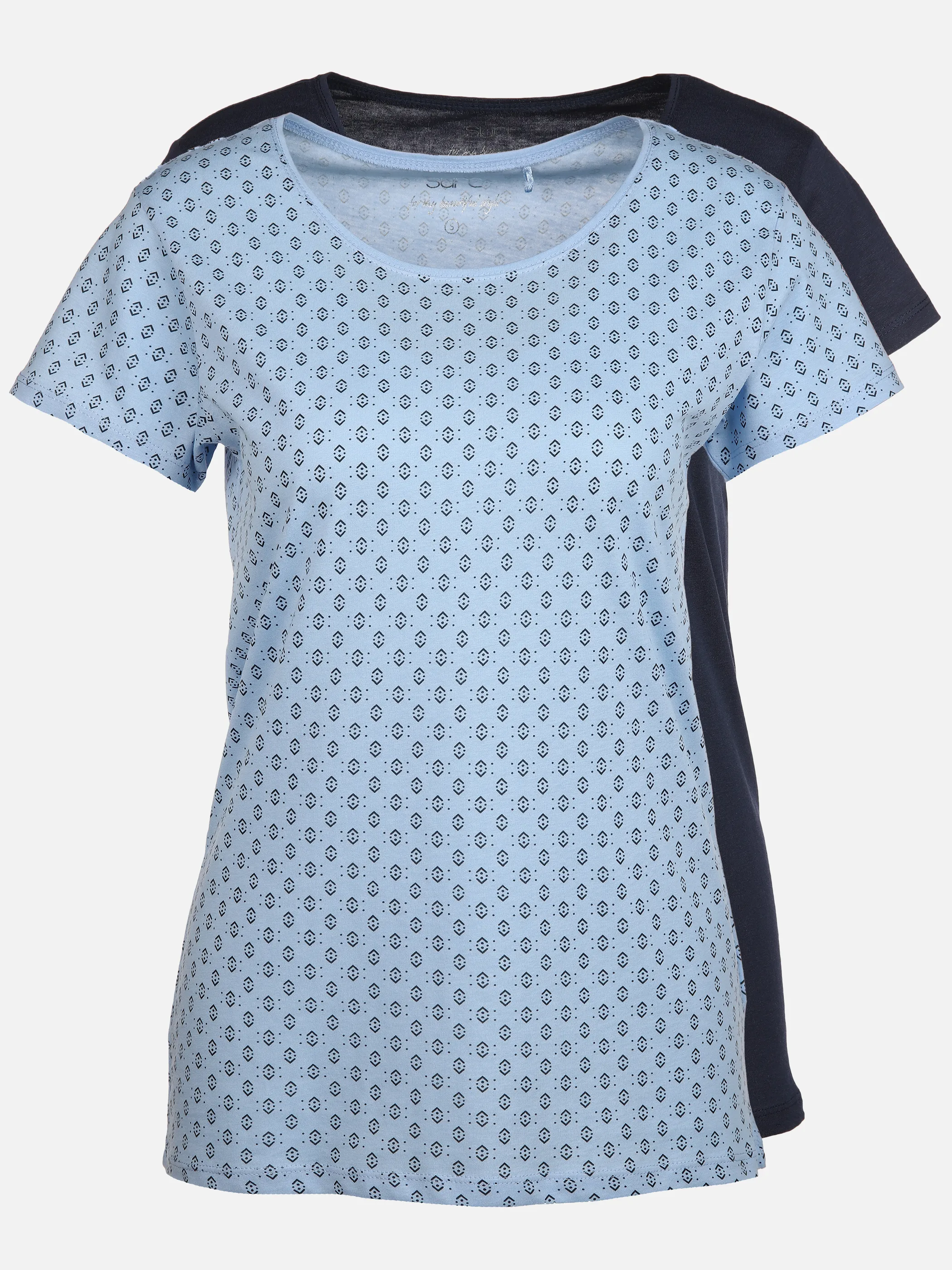 Sure Da-2er Pack T-Shirt Blau 891203 CLOUD BLUE 1 Sure Da-2er Pack T-Shirt Blau 891203 CLOUD BLUE 1