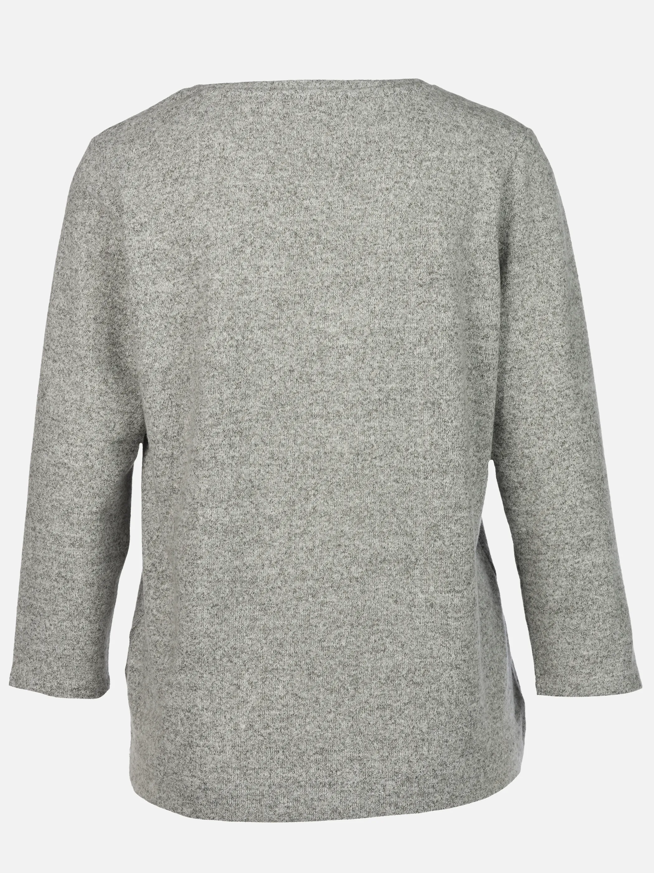 Sure Da-Flausch-Shirt m. Frontprint Grau 914557 SILBERMEL 2