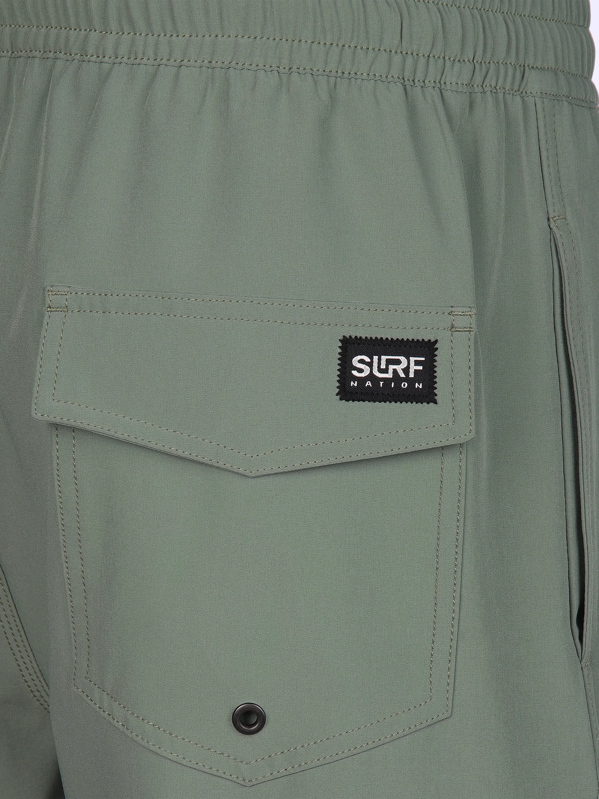 Grinario Sports He-Badeshorts Grün 906613 GREEN 3