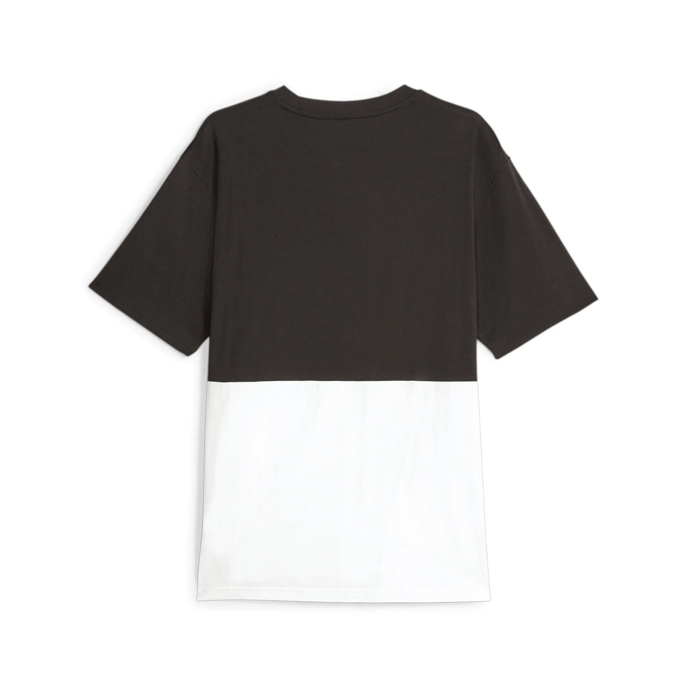 Puma 675909 He-T-Shirt Colorblock Schwarz 879360 01 2