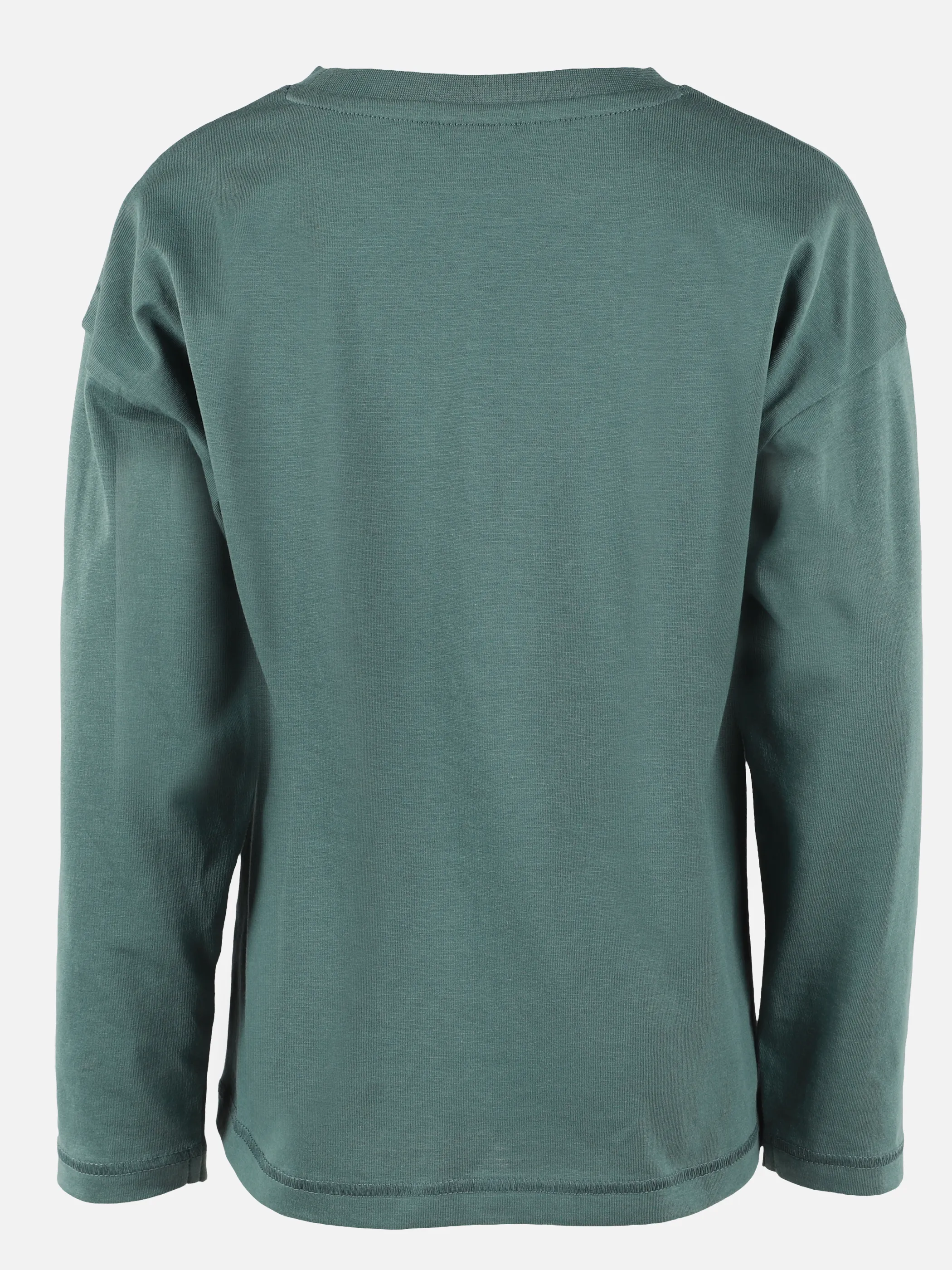 One Way KJ T-Shirt grün mit Dino Front Print Grün 930055 DARKGREEN 2
