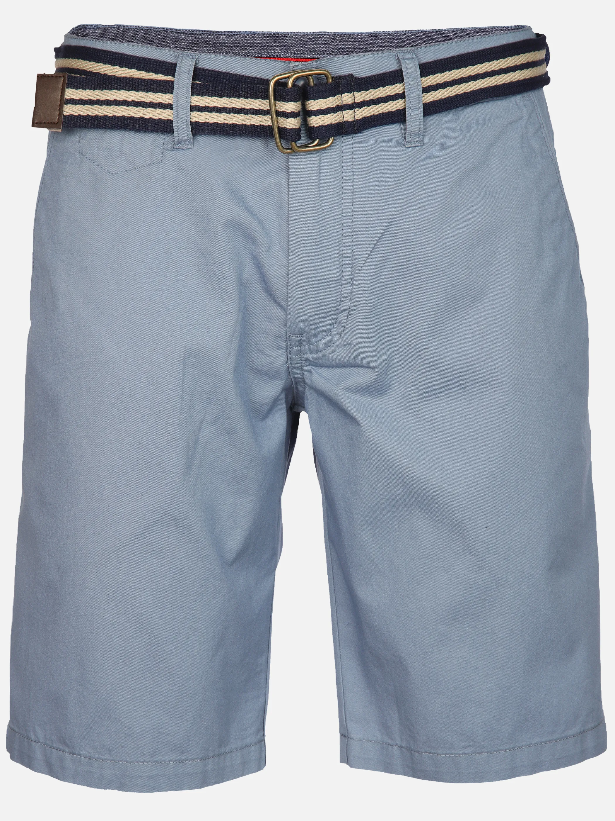 Jim Spencer He. Chino Bermuda m. Gürtel Blau 909479 83 LT BLUE 1