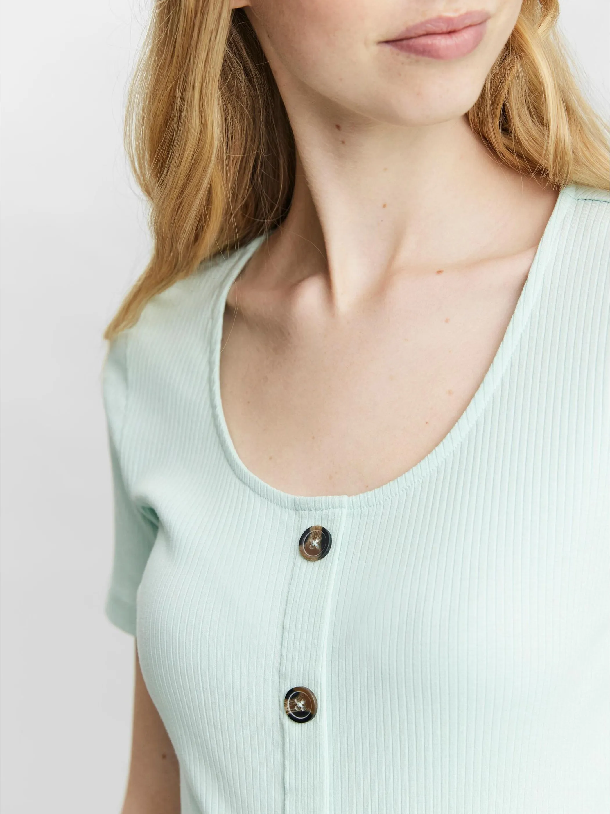 Vero Moda 10230199 VMHELSINKI SS TOP GA Blau 846463 175610 5 Vero Moda 10230199 VMHELSINKI SS TOP GA Blau 846463 175610 5