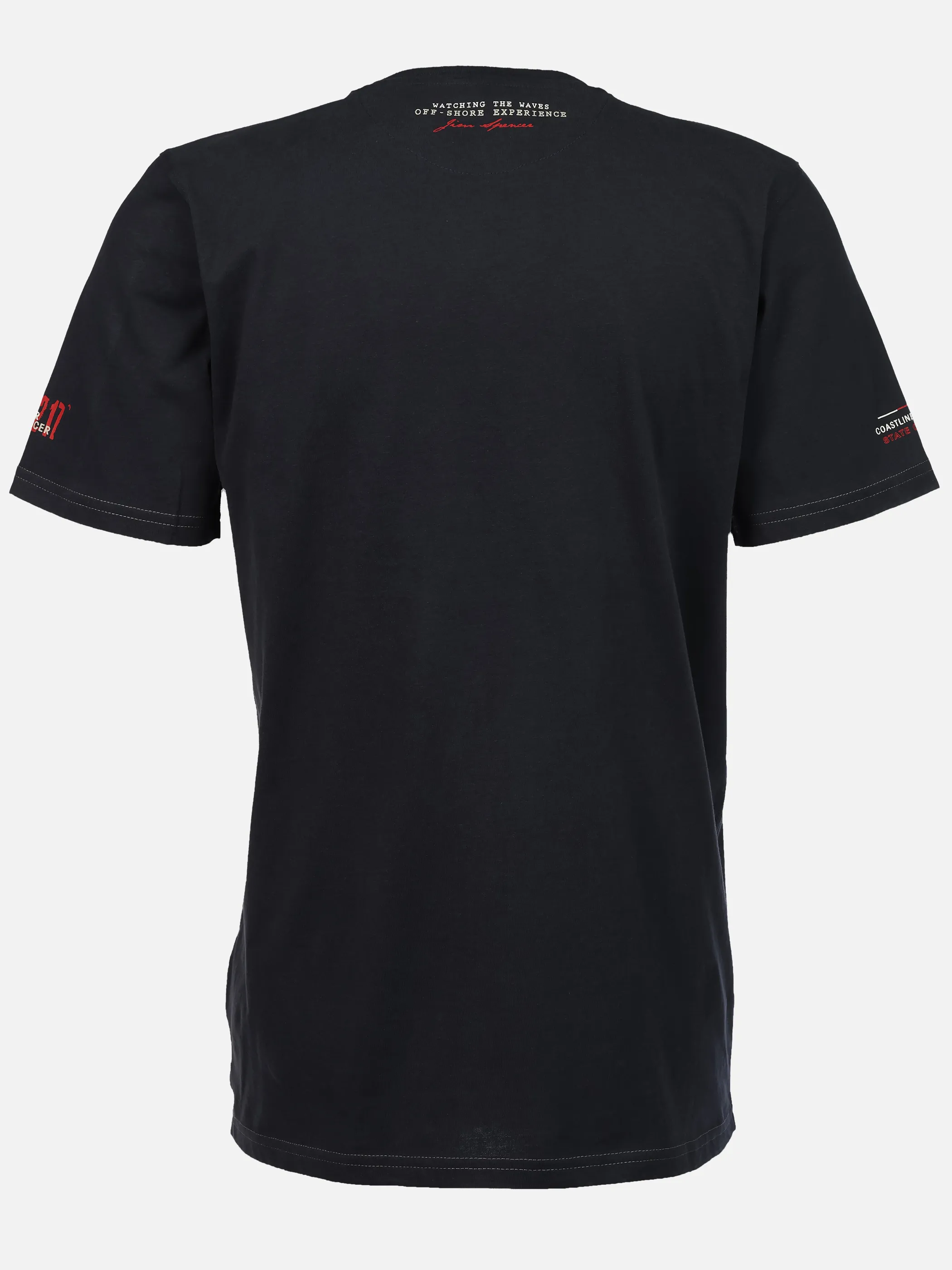 Jim Spencer He. T-Shirt 1/2 Arm print Blau 926456 NAVY 2