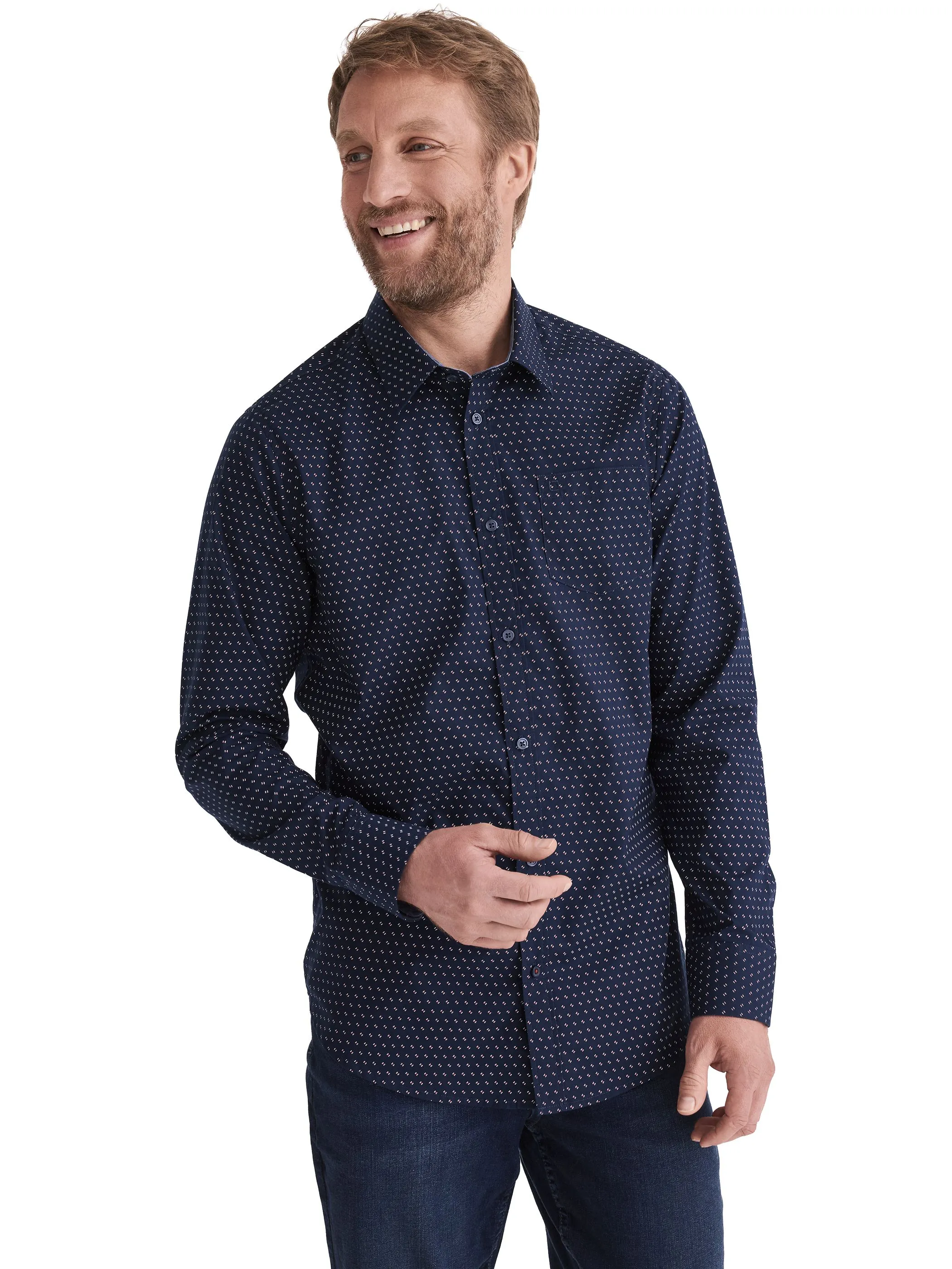 Stooker HAKA 73150390009114 He. Bluse/Hemd, Blau 919848 9114 1