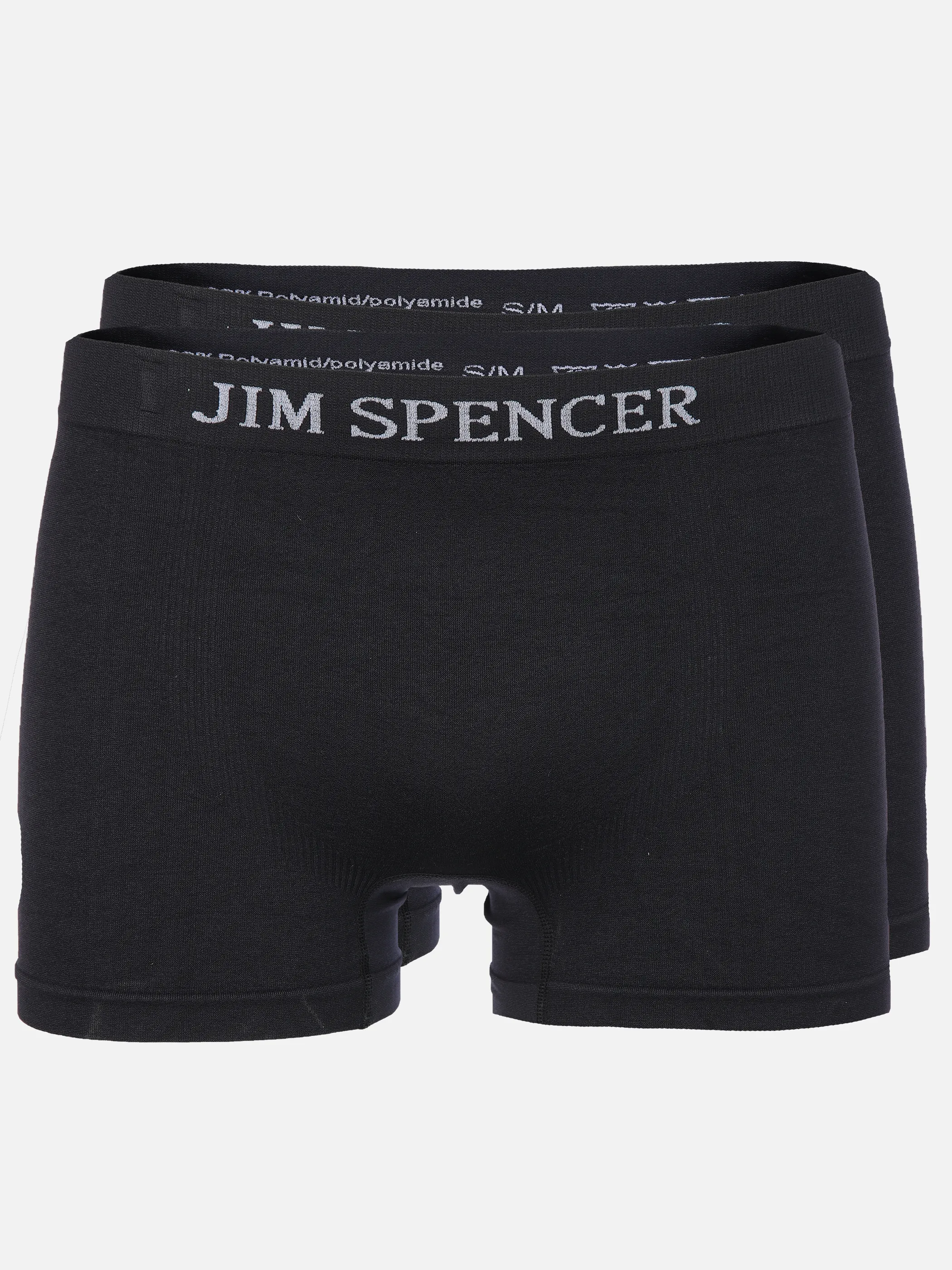 Jim Spencer He. Seamless Pant 2er Pack Schwarz 907442 SCHWARZ 1