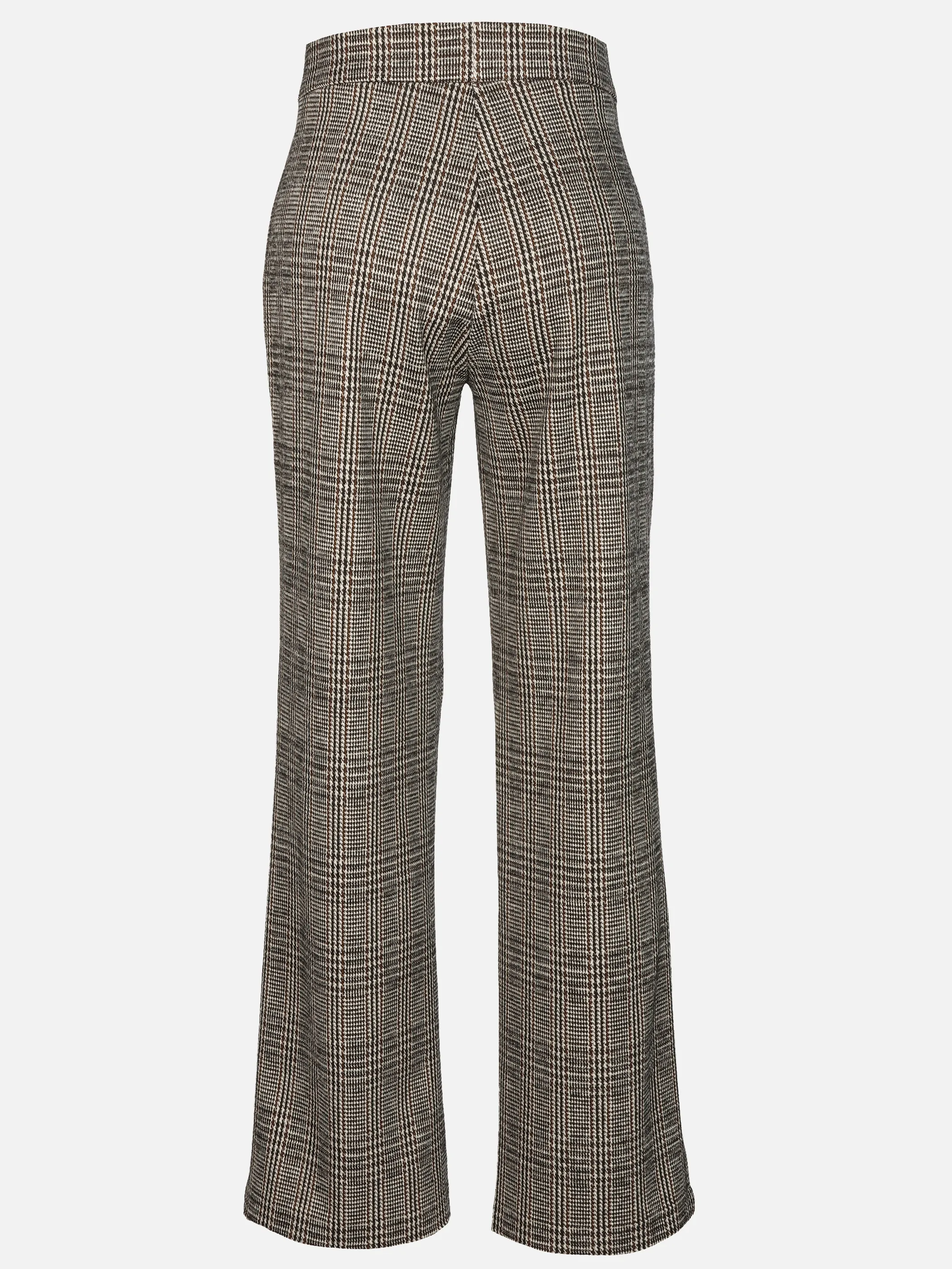 Lisa Tossa Da-Hose "Mona", Wide leg, Glencheck Beige 933846 GLENCHECK 2