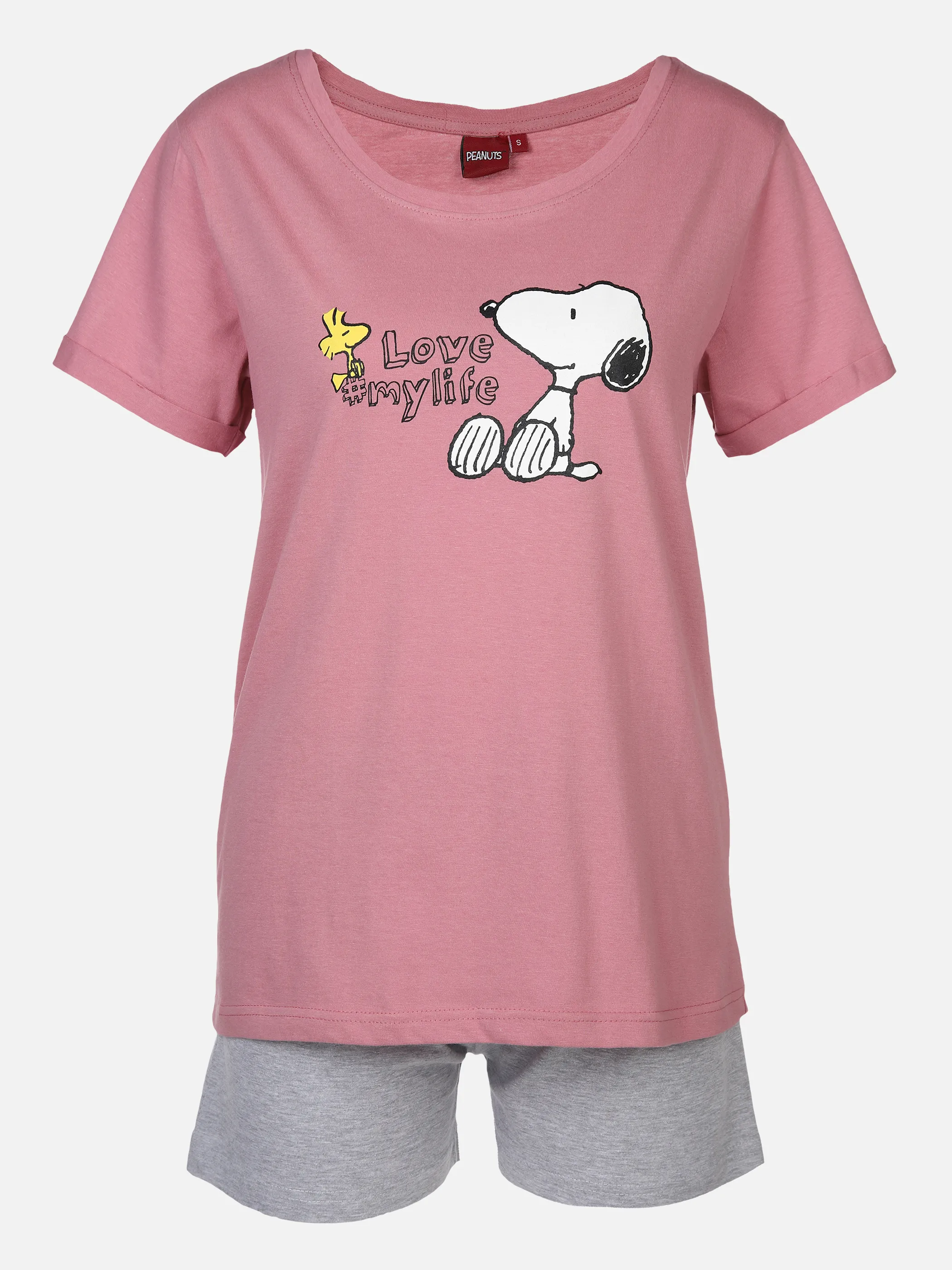 Snoopy Da. Shorty Set Snoopy Rosa 881227 ROSA/GRAU 1
