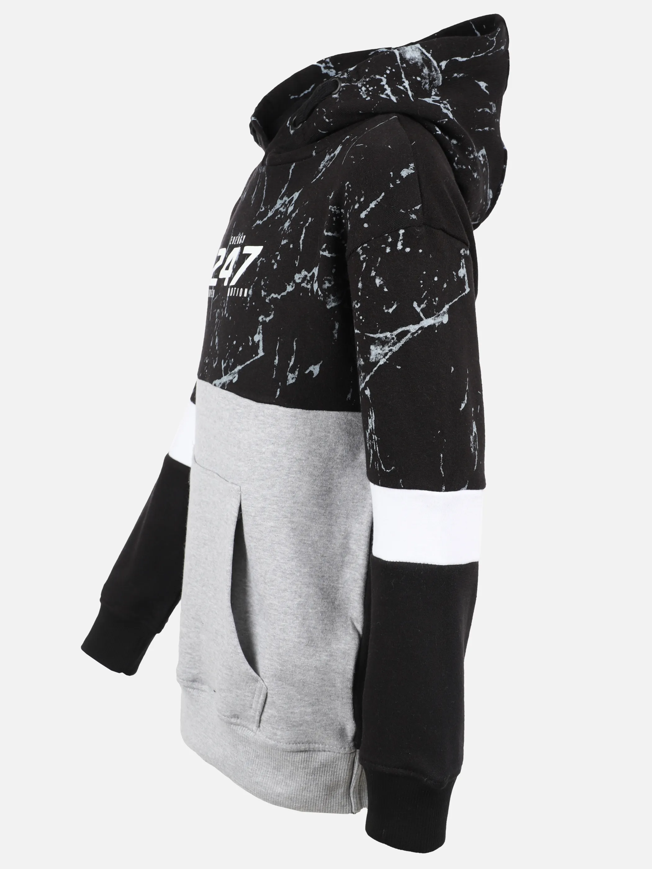 Stop + Go TB- Hoodie colorblock Schwarz 898691 19-3911 3 Stop + Go TB- Hoodie colorblock Schwarz 898691 19-3911 3