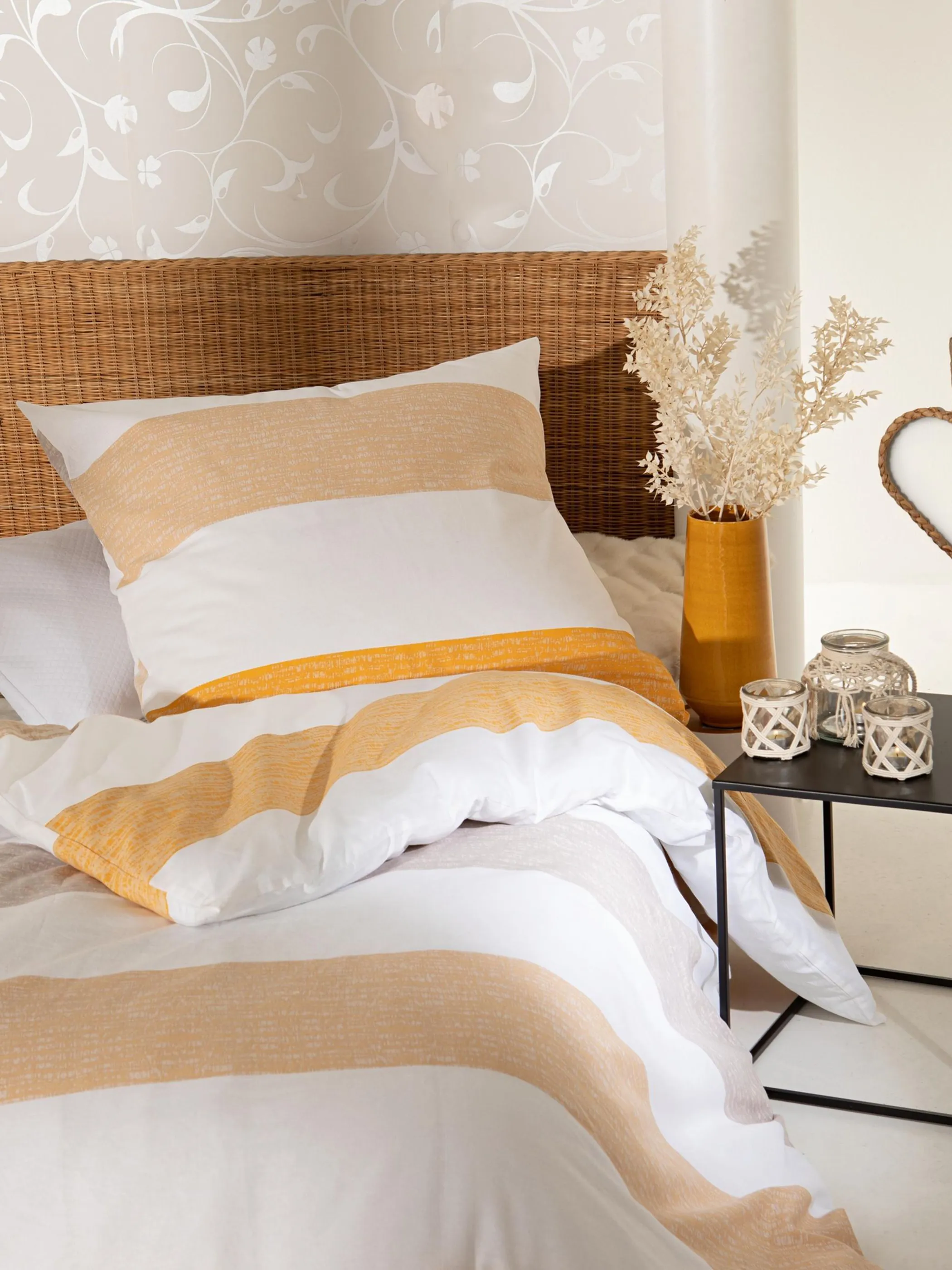 Dream House Bettwäsche Renforce 135x200 Braun 865894 BEIGE/WEIß 4