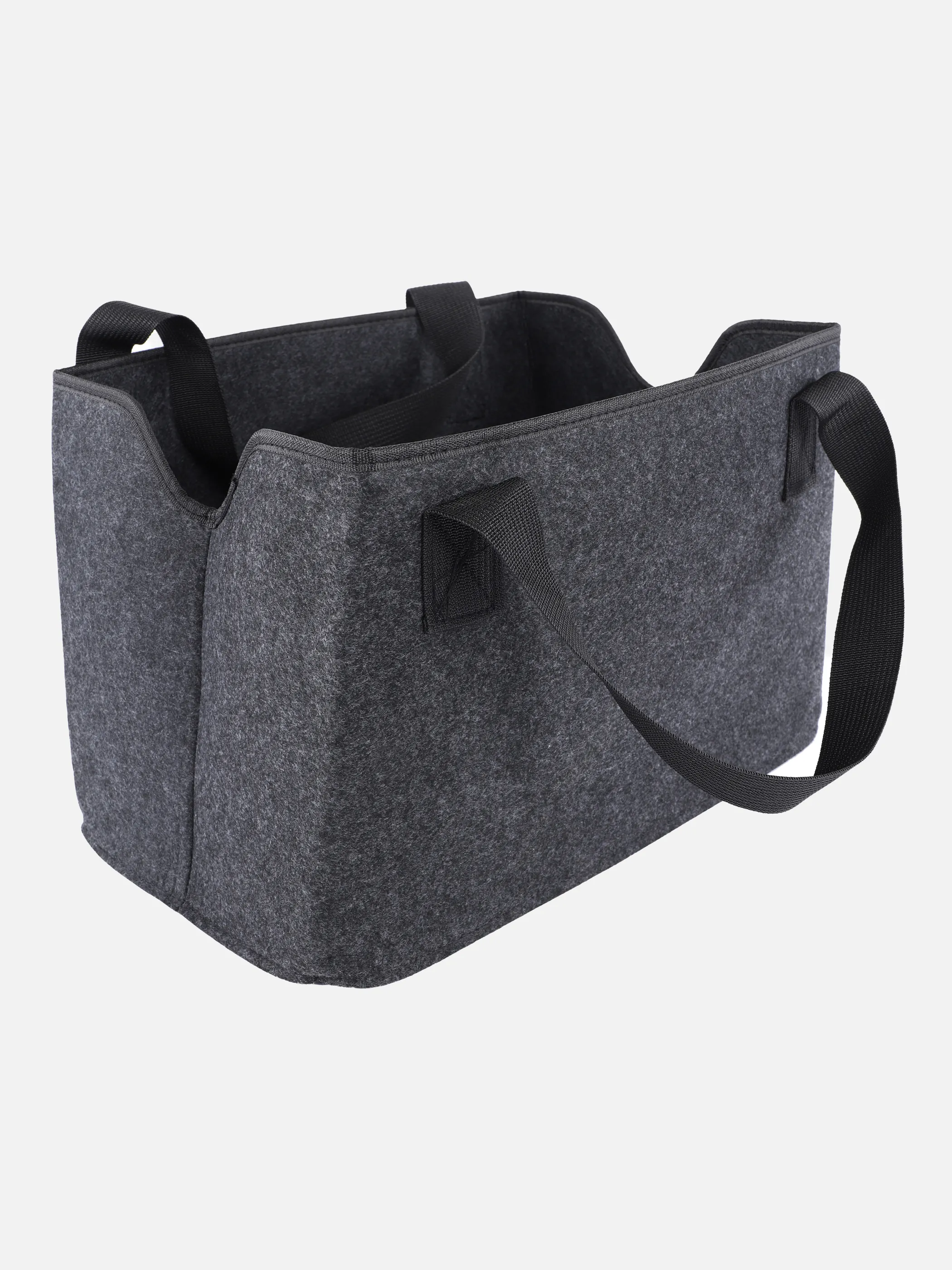 Koffer/Taschen Filztasche mit Hirsch 40x26,5x Grau 867679 ANTHRA 2