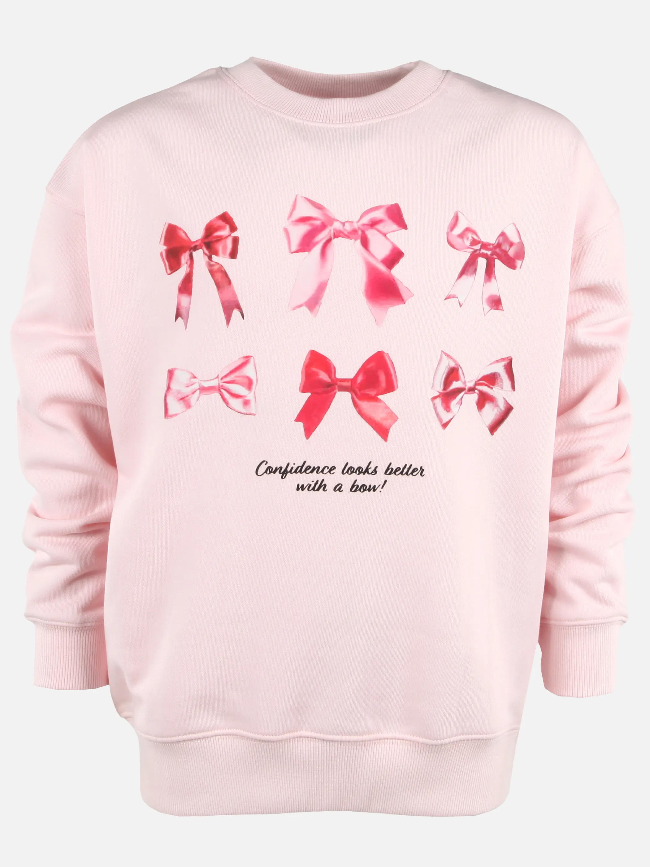 One Way TG Sweatshirt mit Schleifenprint in rosa Rosa 921656 ROSA/ROT 1