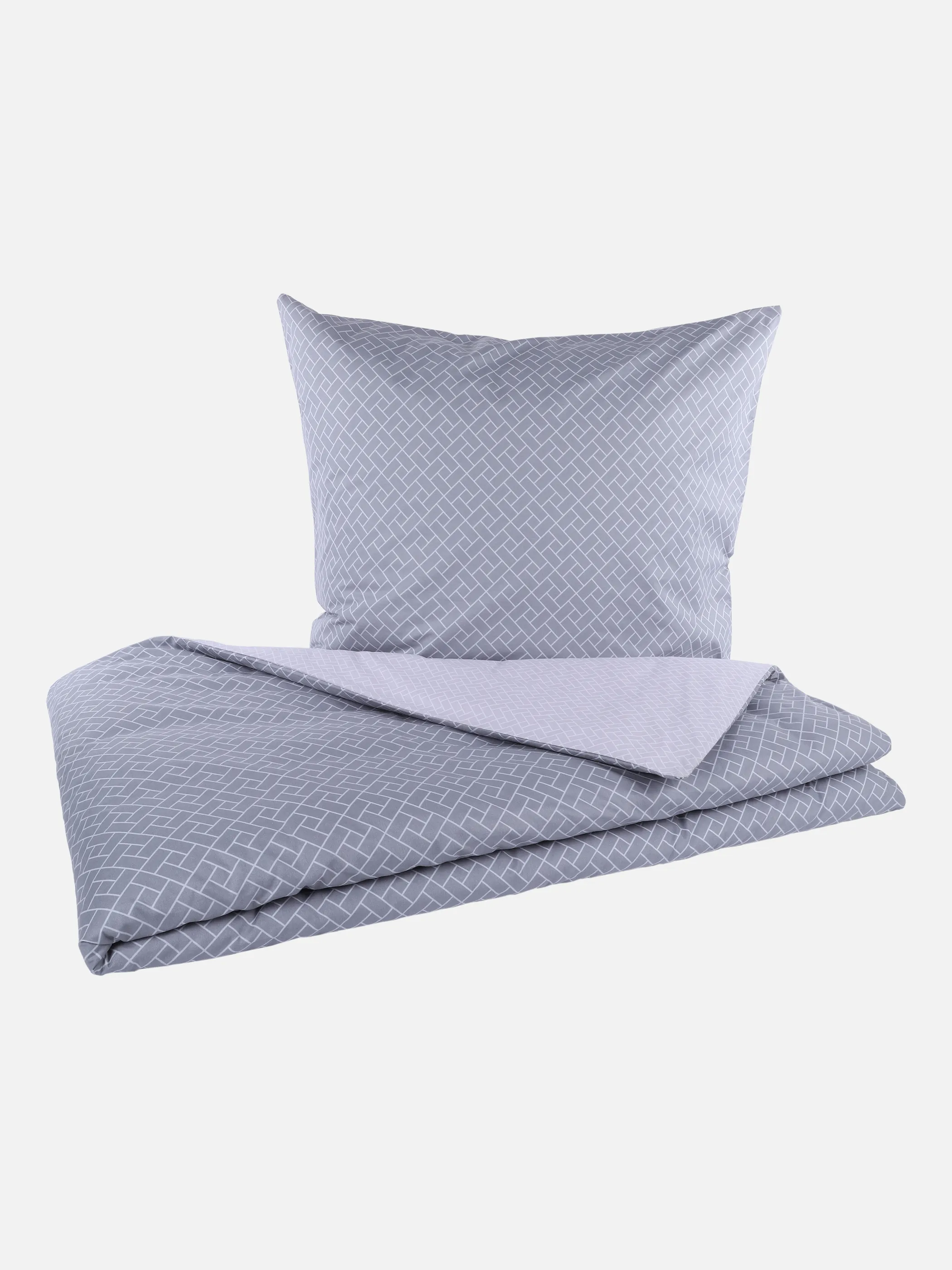 Kaeppel I Renforcé BW Bettwäsche 135x200 Grau 864029 19 ANTHRA 1
