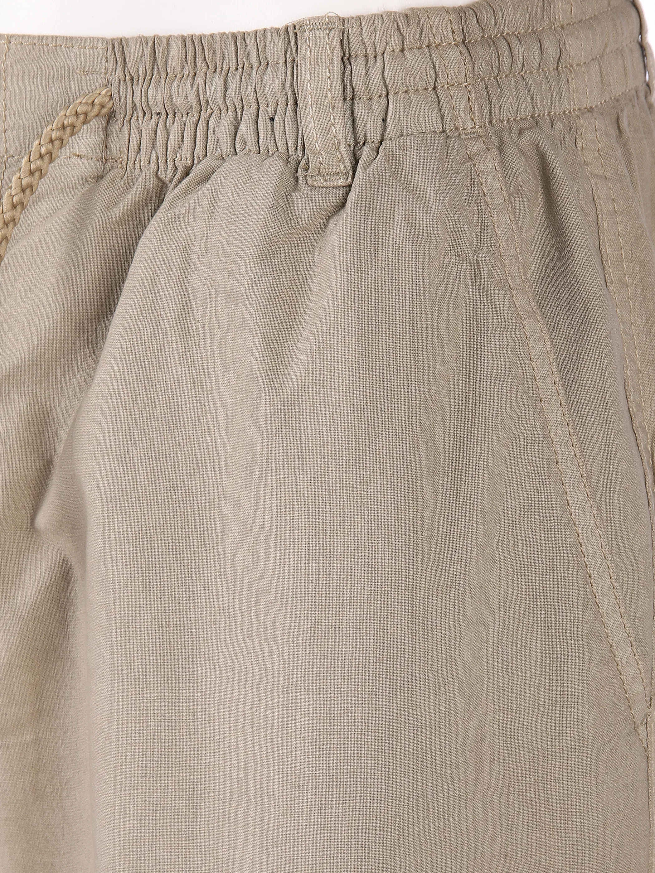 Marcel Battiston He. Cotton Sheeting Short Grau 834531 GRAU 3