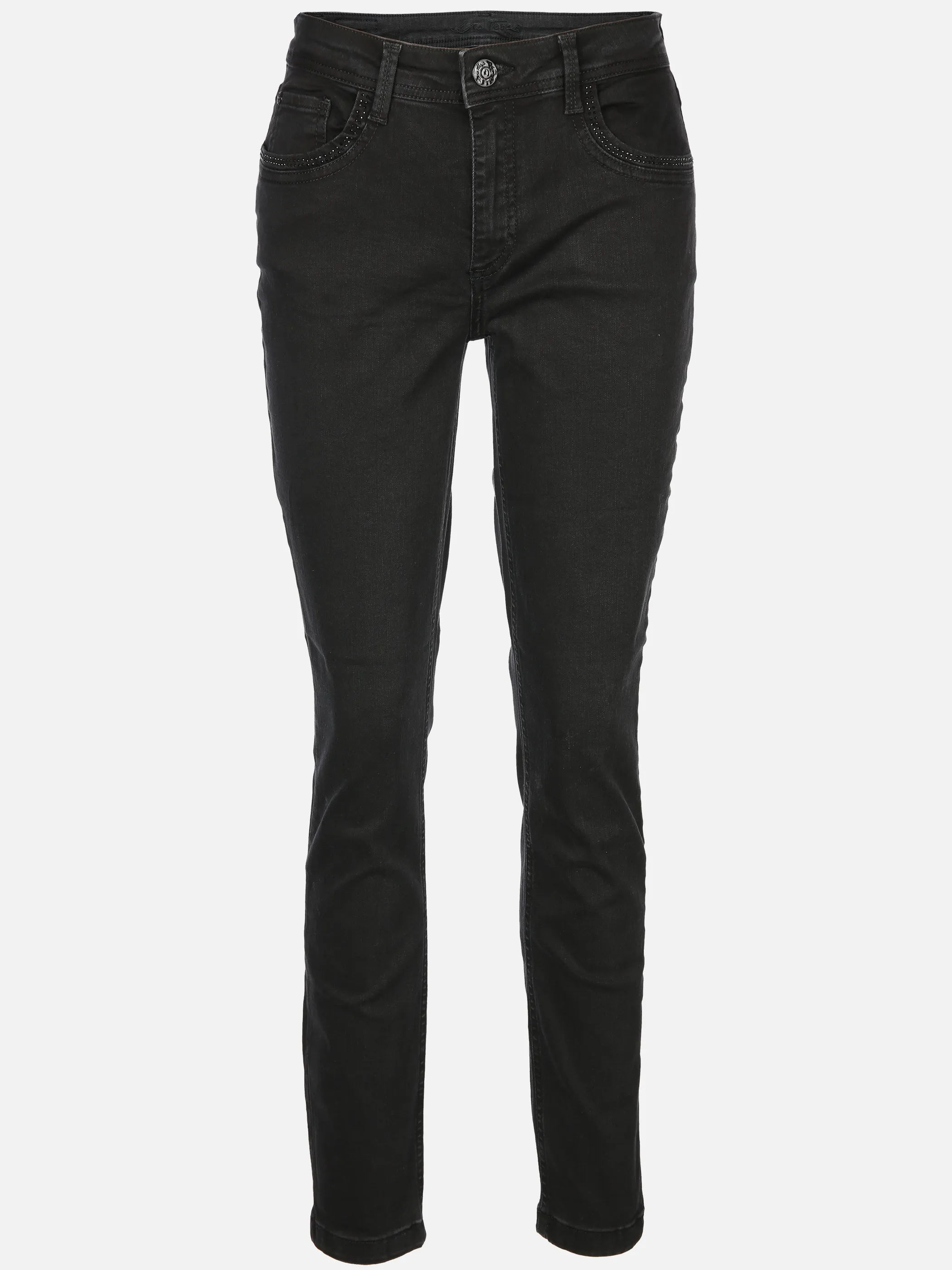 Lisa Tossa Da-Jeans slimfit "Hanna" Schwarz 900298 SCHWARZ 1 Lisa Tossa Da-Jeans slimfit "Hanna" Schwarz 900298 SCHWARZ 1