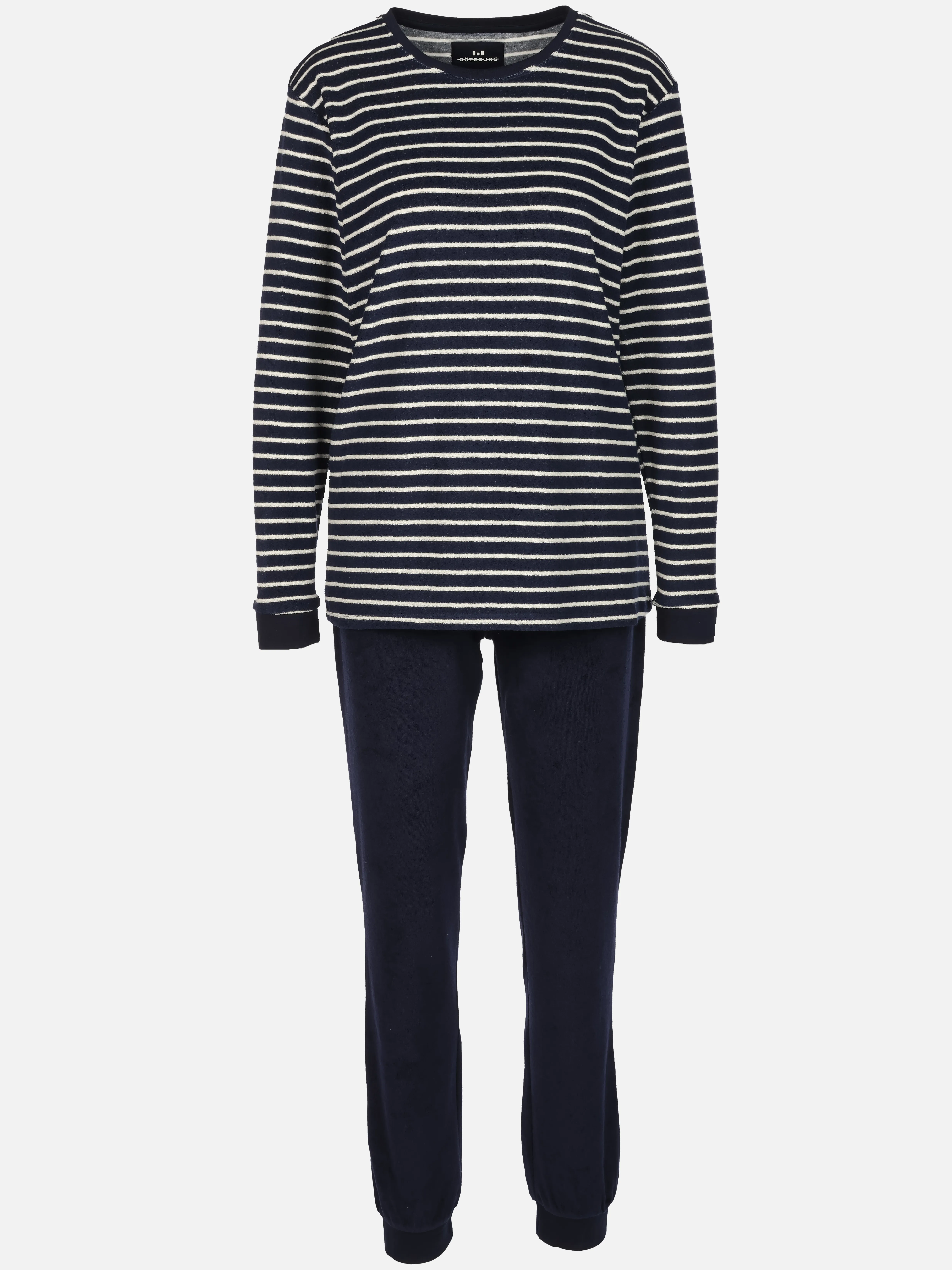 Götzburg 250263/7315 DA-Pyjama, Rundhal Blau 915495 632 1