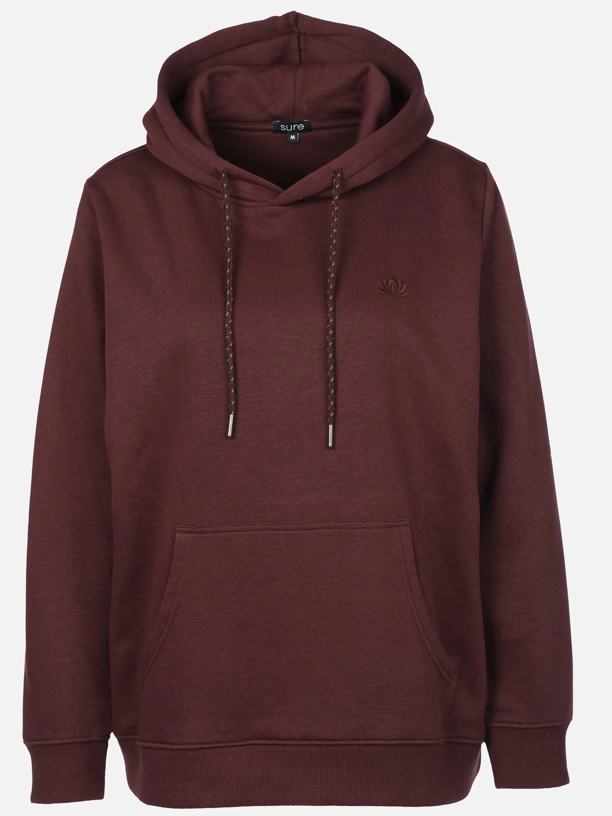 Sure Da-Sweatshirt m. Kapuze Lila 913113 FUDGE 1