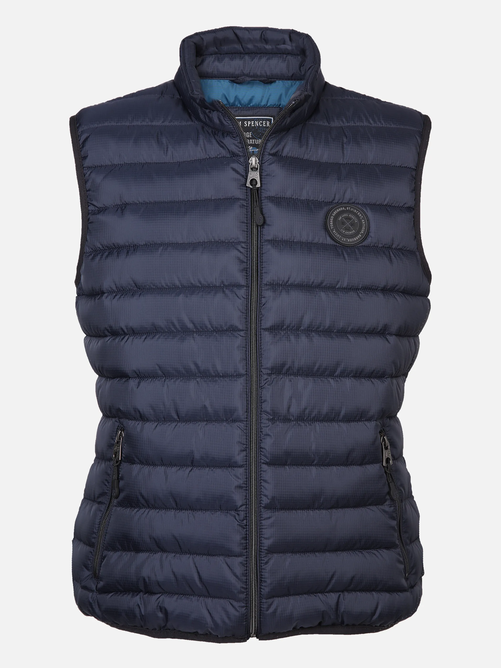 Jim Spencer He. Steppweste batch Blau 856102 NAVY 1