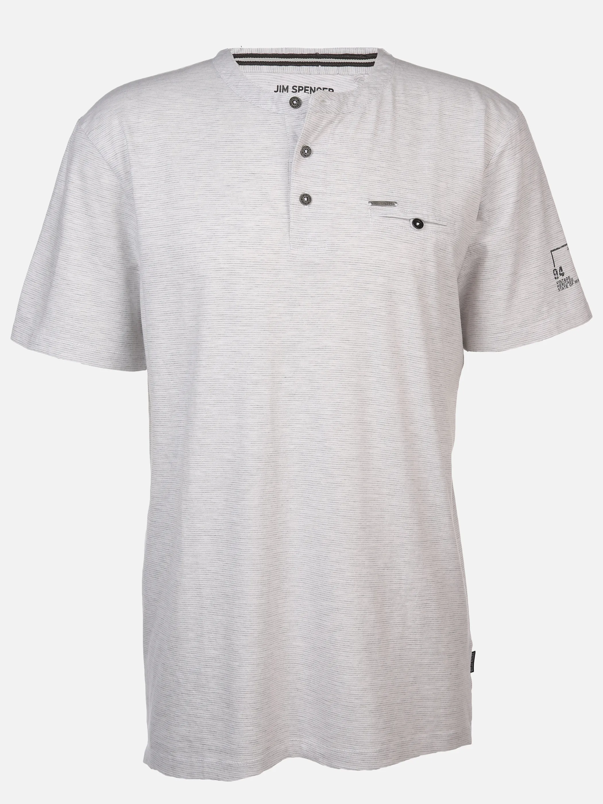 Jim Spencer He. Henleyshirt 1/2 Arm Stickerei Weiß 894397 WHITE 1 Jim Spencer He. Henleyshirt 1/2 Arm Stickerei Weiß 894397 WHITE 1