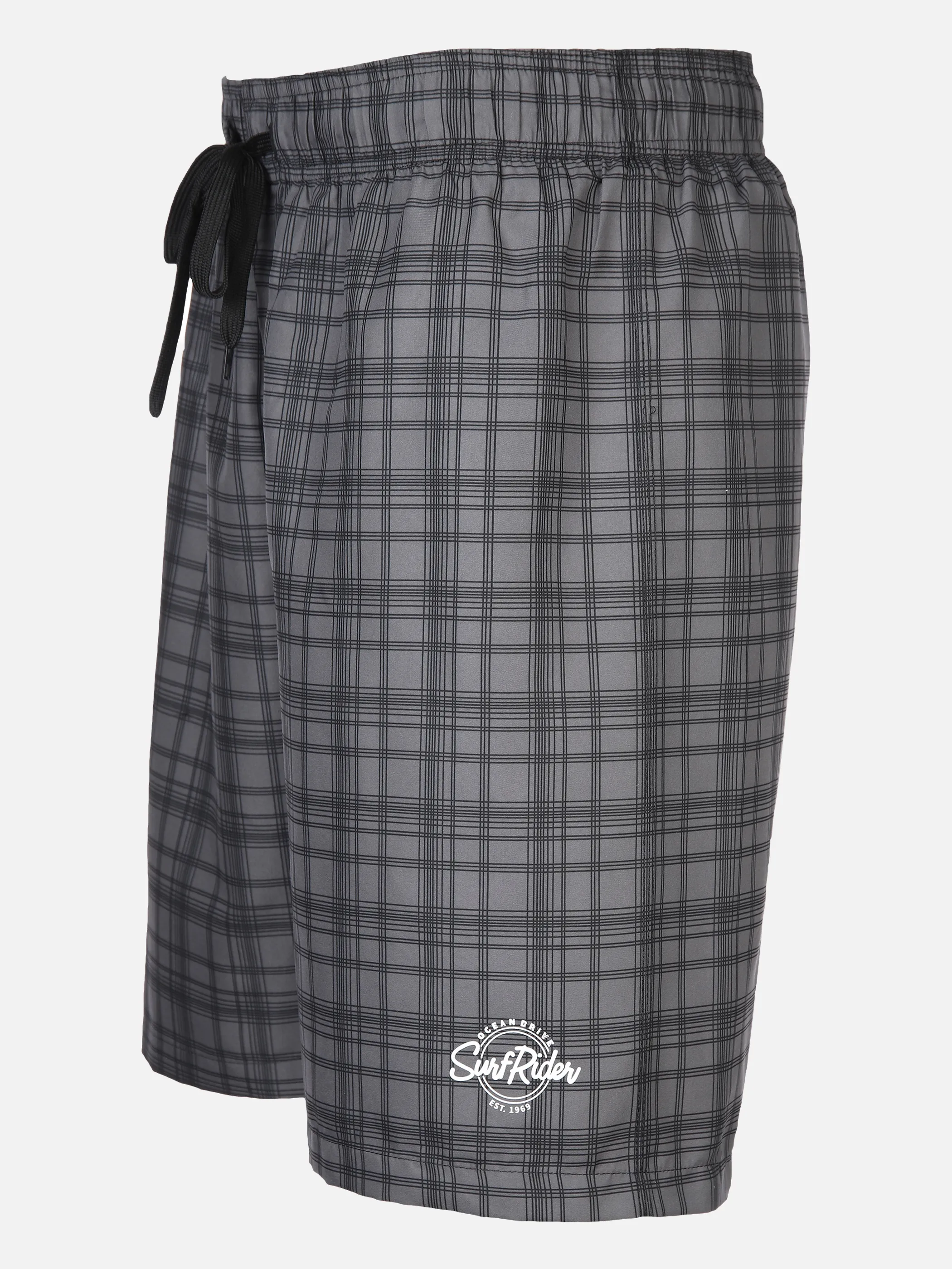 Grinario Sports He-Badeshorts, Karomuster Grau 876519 ANTHRA/SCH 3 Grinario Sports He-Badeshorts, Karomuster Grau 876519 ANTHRA/SCH 3