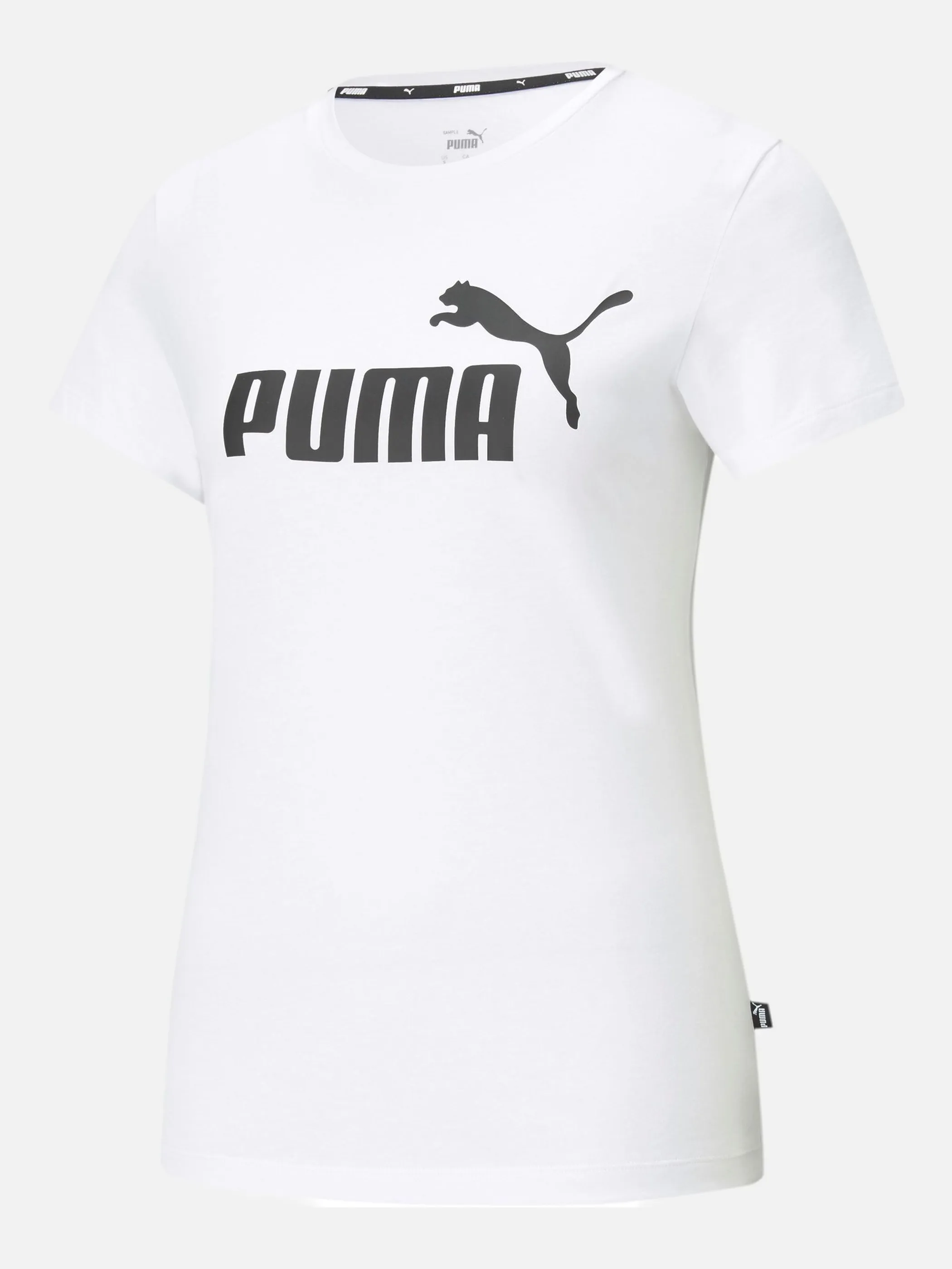 Puma 586774 Da-T-Shirt, Logo Weiß 856649 02 1 Puma 586774 Da-T-Shirt, Logo Weiß 856649 02 1