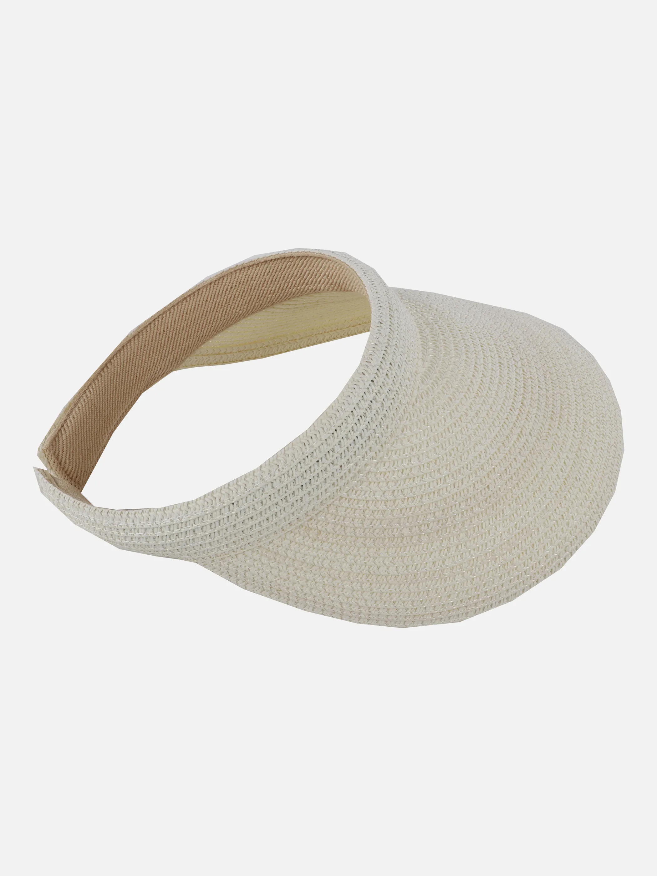 Sure Da-Strohvisier m. Kontrastband Braun 875516 STROH 2 Sure Da-Strohvisier m. Kontrastband Braun 875516 STROH 2