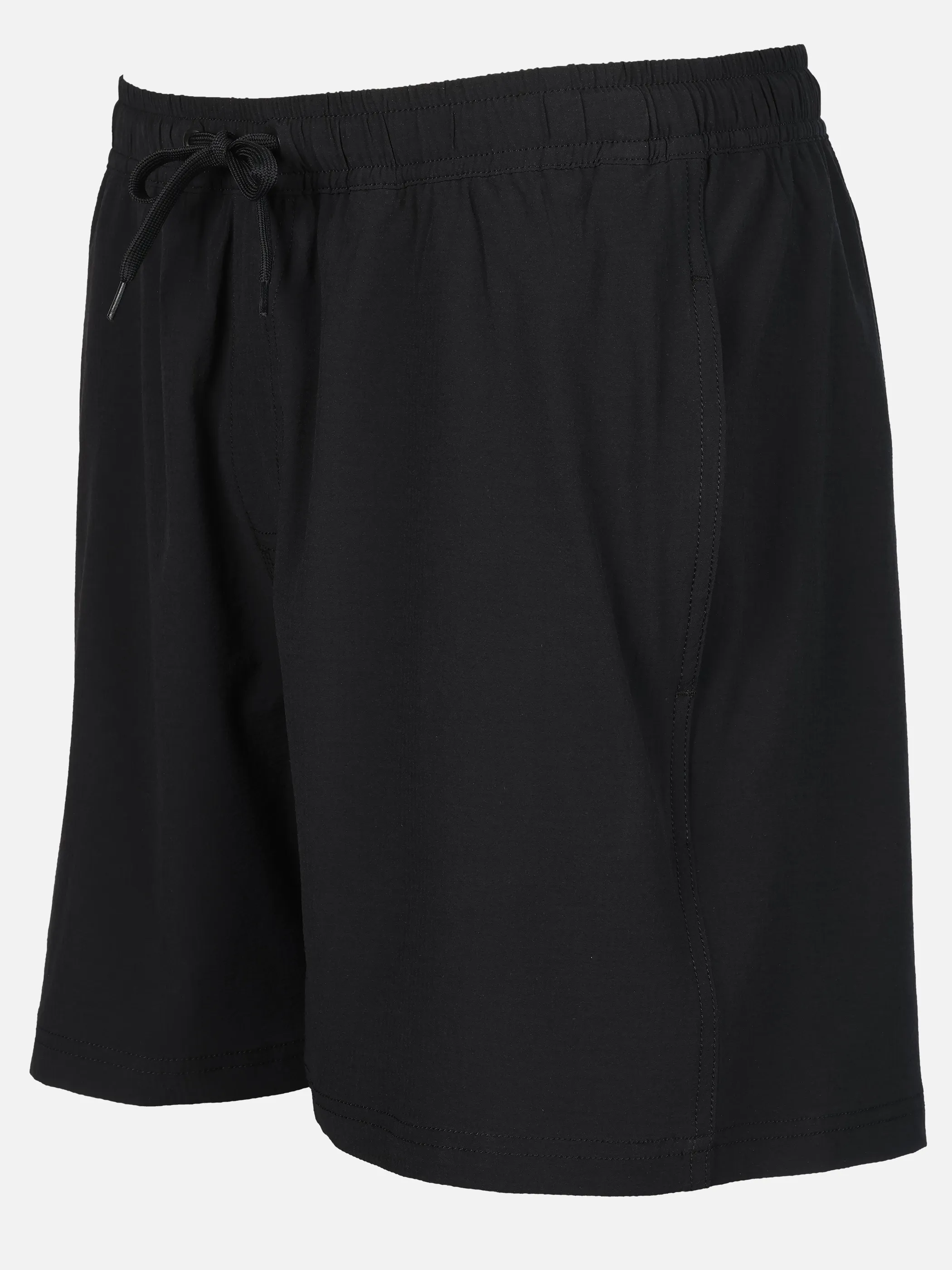 Grinario Sports He-Badeshorts, Seersucker, m. Gesäßtasche Schwarz 923519 BLACK BEA 3