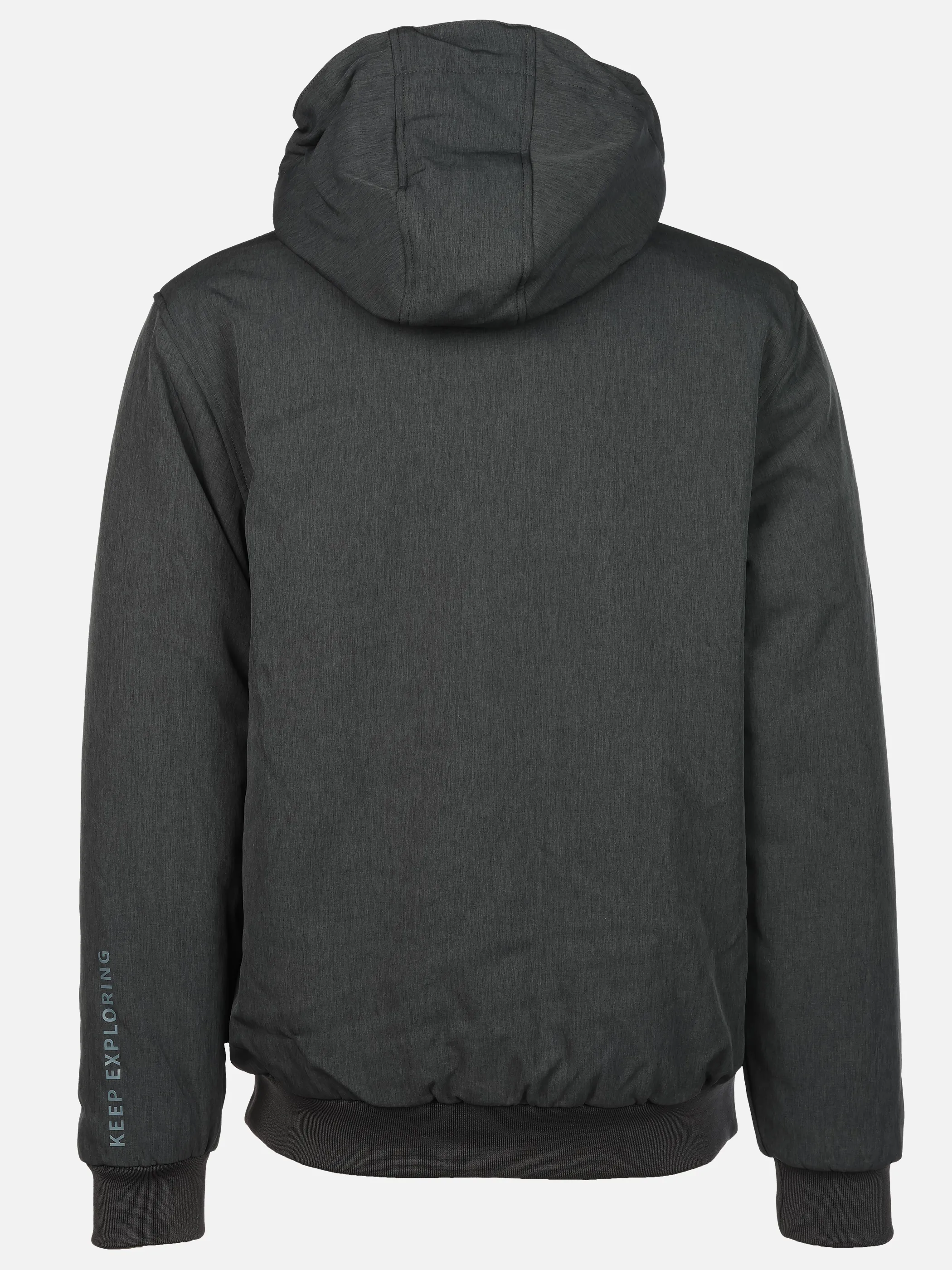 Grinario Sports He-Softshelljacke mit Kapuze Grau 912687 GREY 2