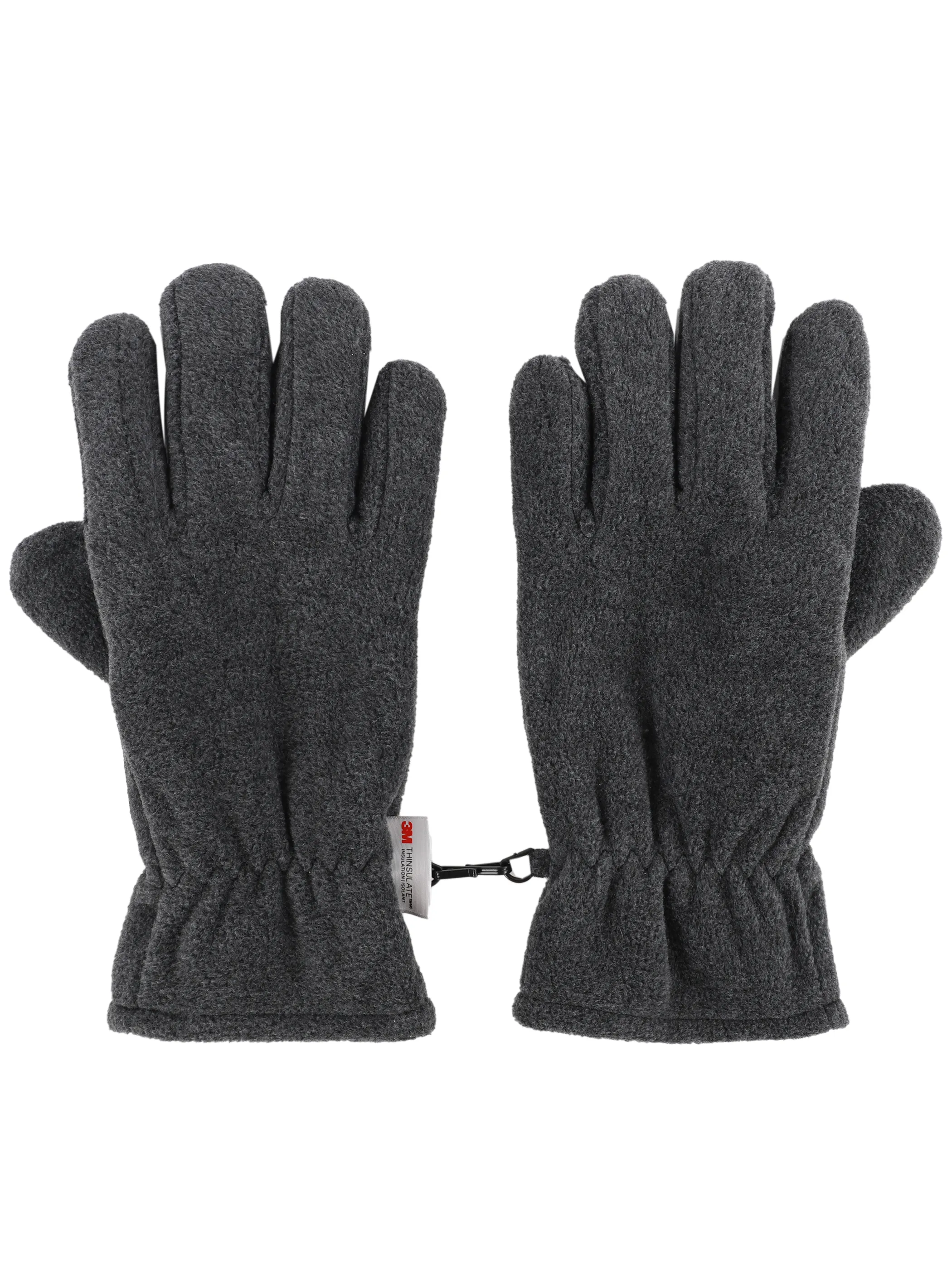 Grinario Sports Erw-Fleece Handschuhe Grau 916677 GREY 1 Grinario Sports Erw-Fleece Handschuhe Grau 916677 GREY 1